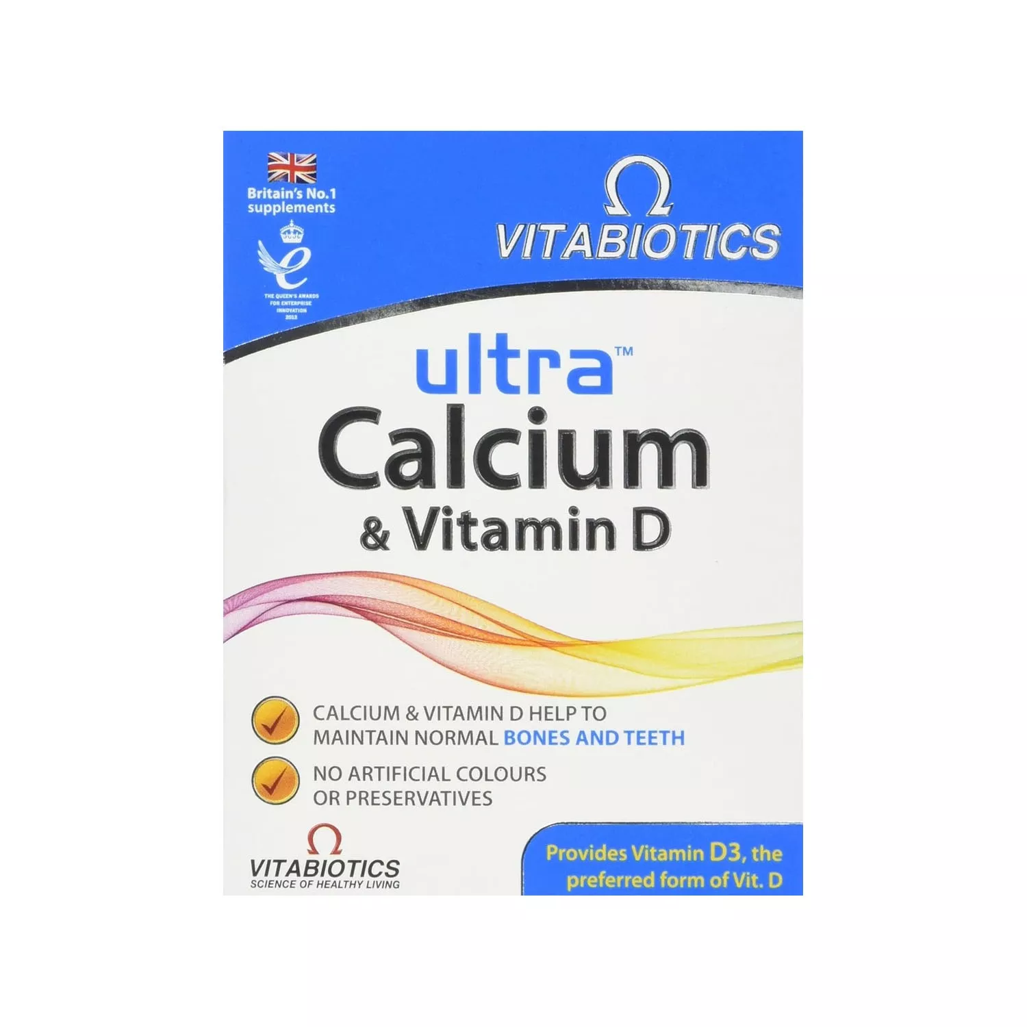 Vitabiotics Ultra Calcium & Vitamin D 30 Tablets