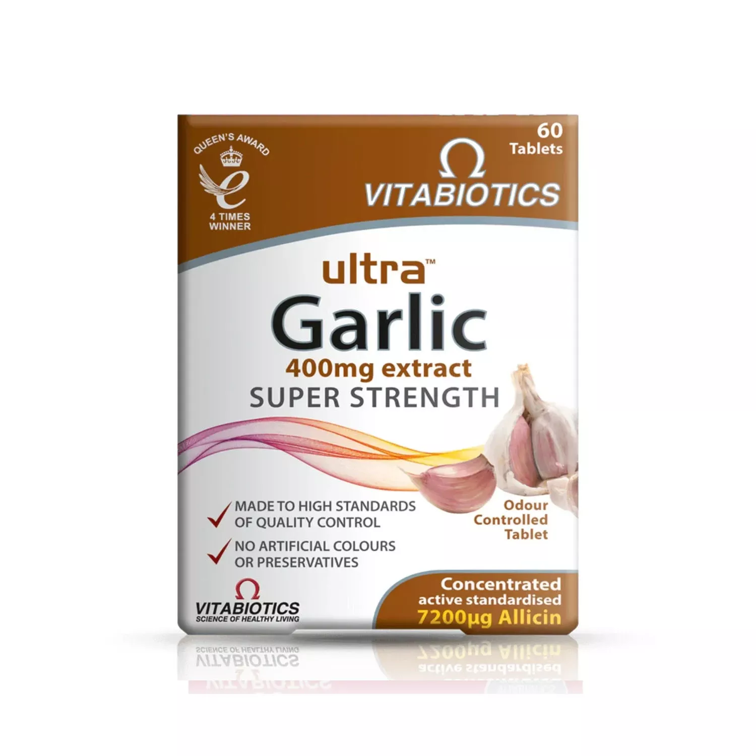 Vitabiotics Ultra Garlic 60 Tablets