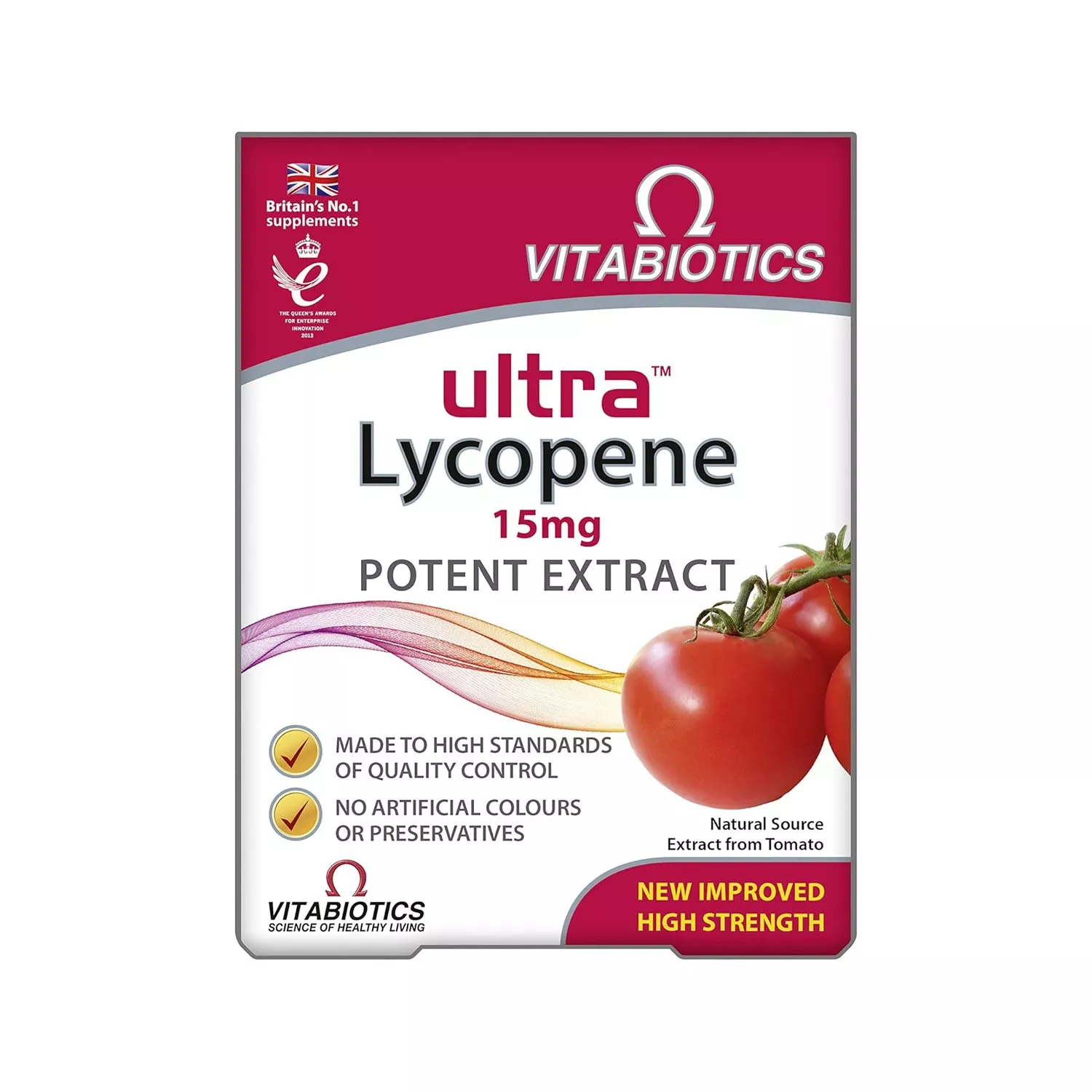 Vitabiotics Ultra Lycopene 30 Tablets