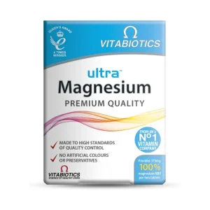 Vitabiotics Ultra Magnesium Supplement 60 Tablets