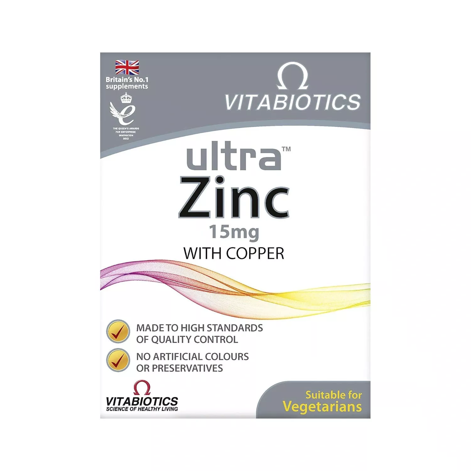 Vitabiotics Ultra Minerals Zinc 60 Tablets
