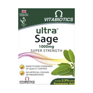Vitabiotics Ultra Sage 30 Tablets