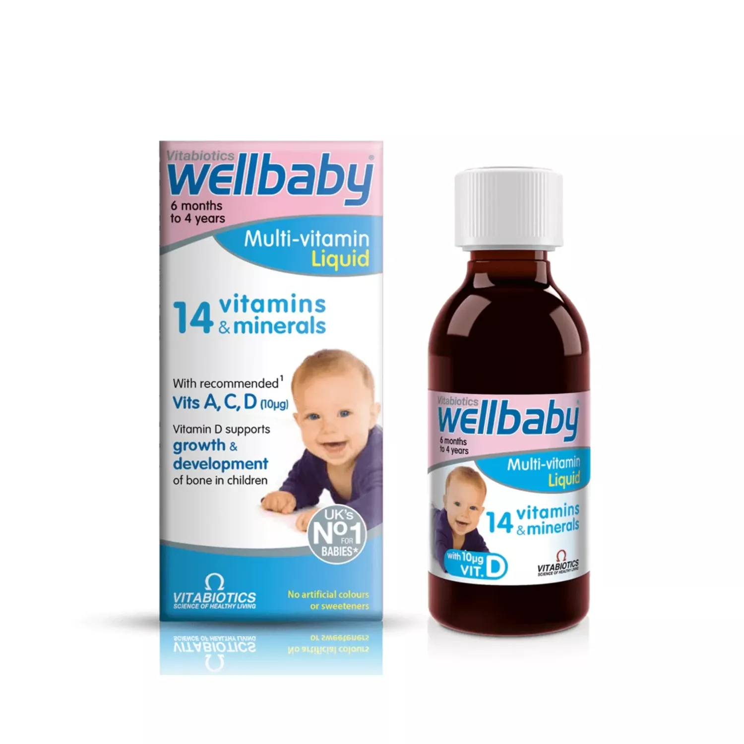 Vitabiotics Wellbaby Multi-Vitamin Liquid 150ml