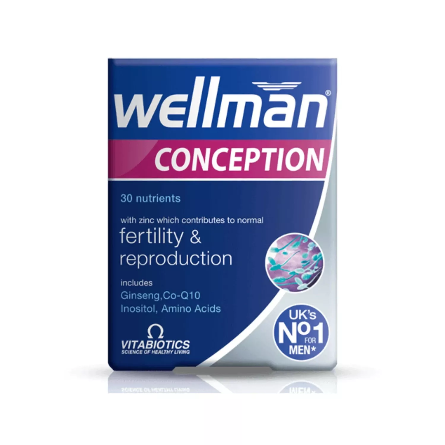 Vitabiotics Wellman Conception 30 Tablets