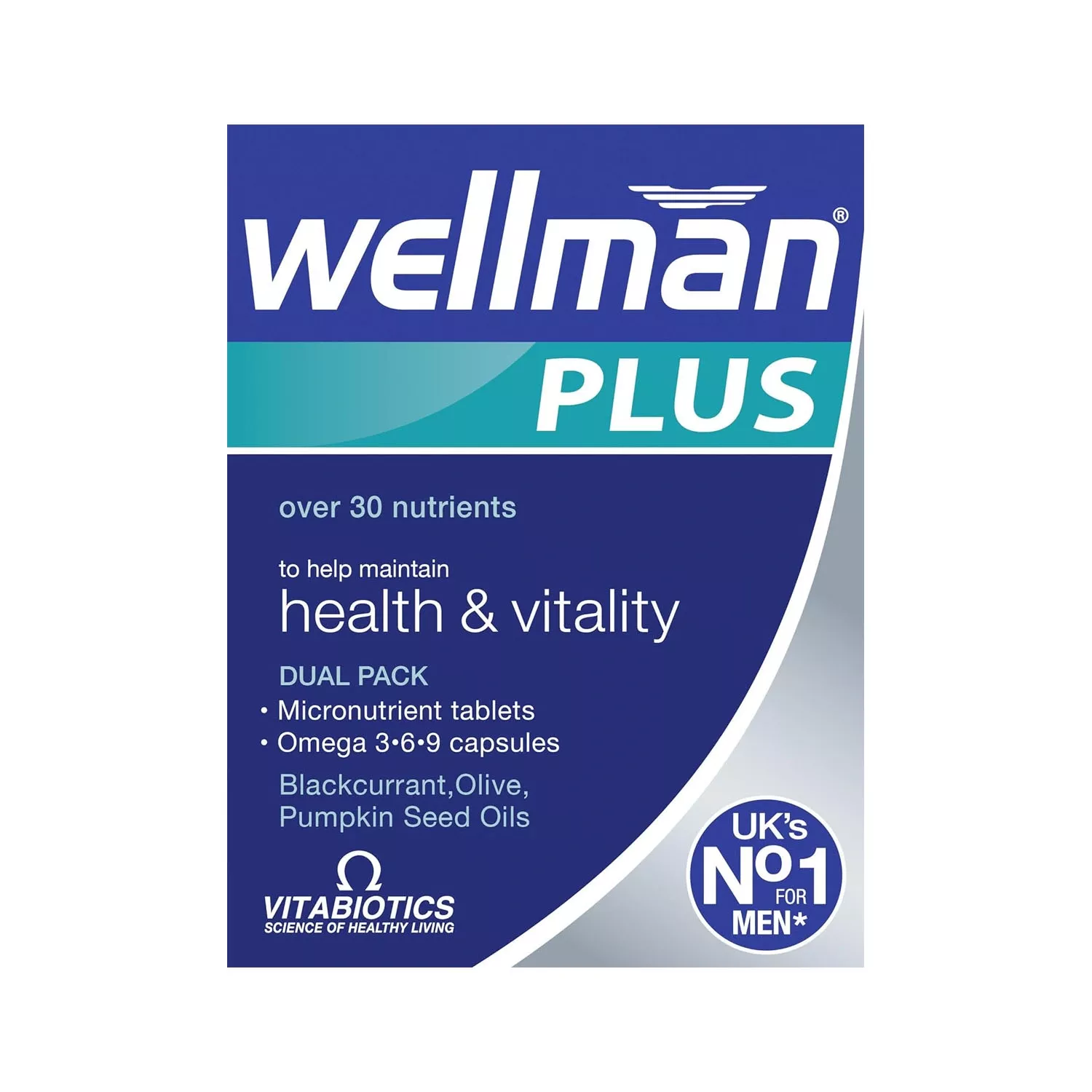 Vitabiotics Wellman Plus 56 Tablets