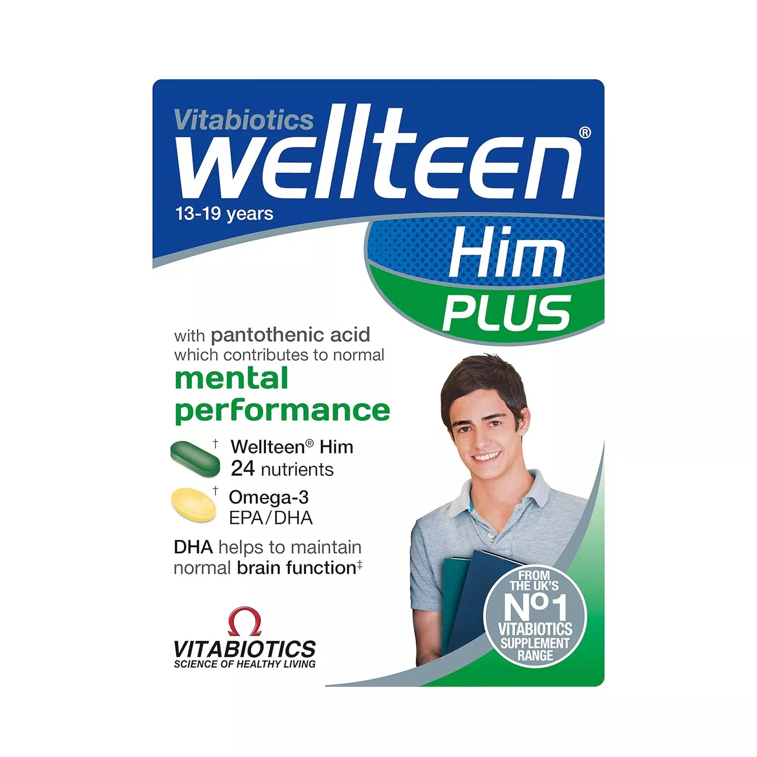 Vitabiotics Wellteen Him Plus 56 Tablets