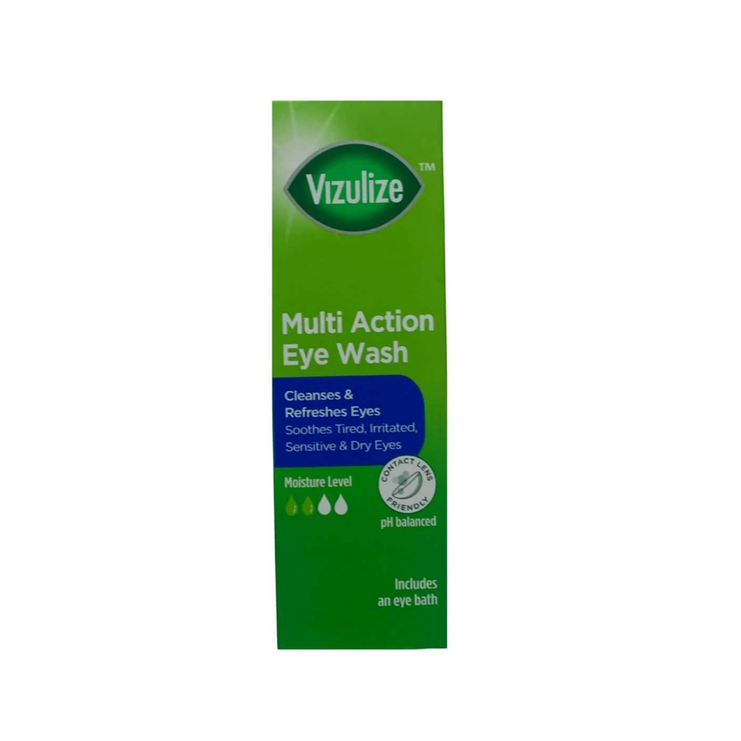 Vizulize Soothers & Refreshes Eye Wash 100ml