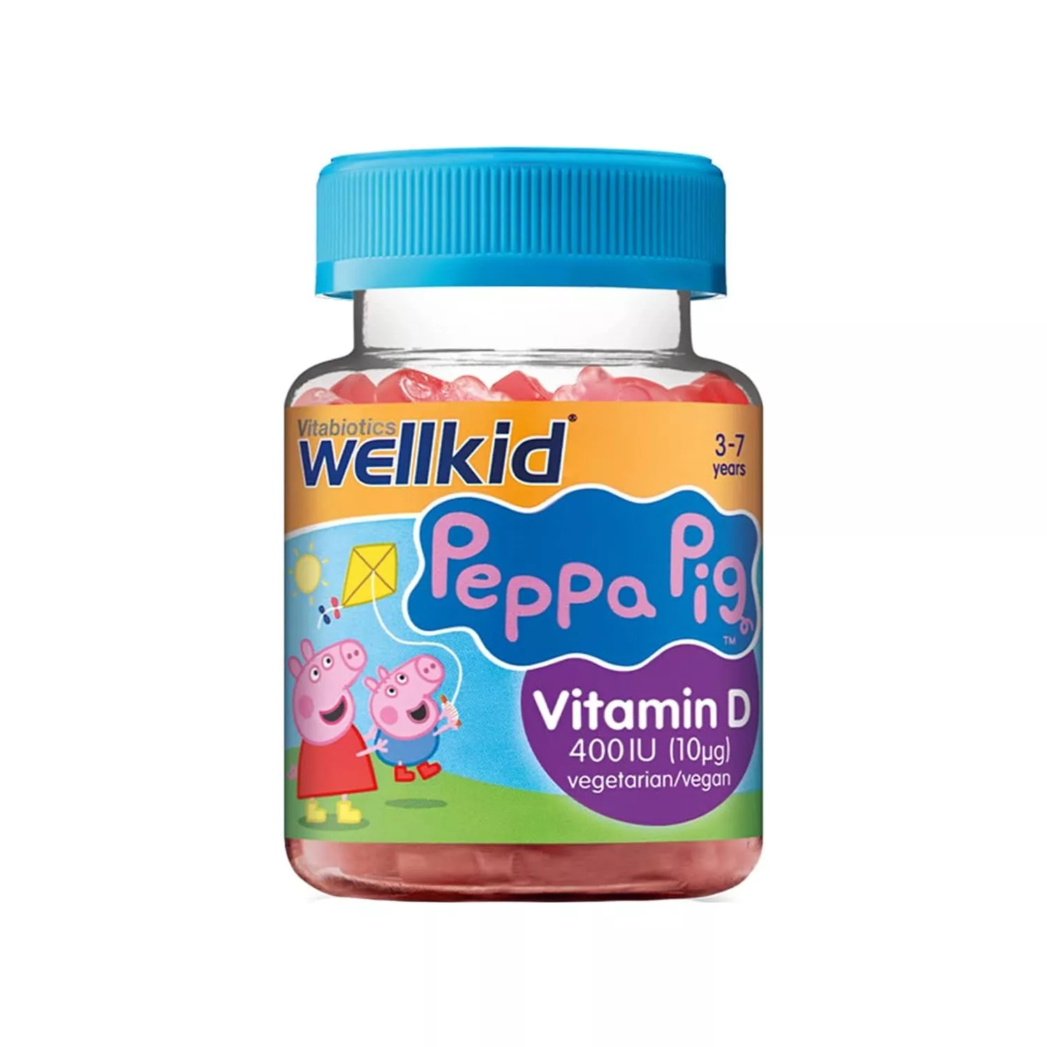 Vitabiotics Wellkid Peppa Pig Vitamin D Formula 30 Soft Jellies