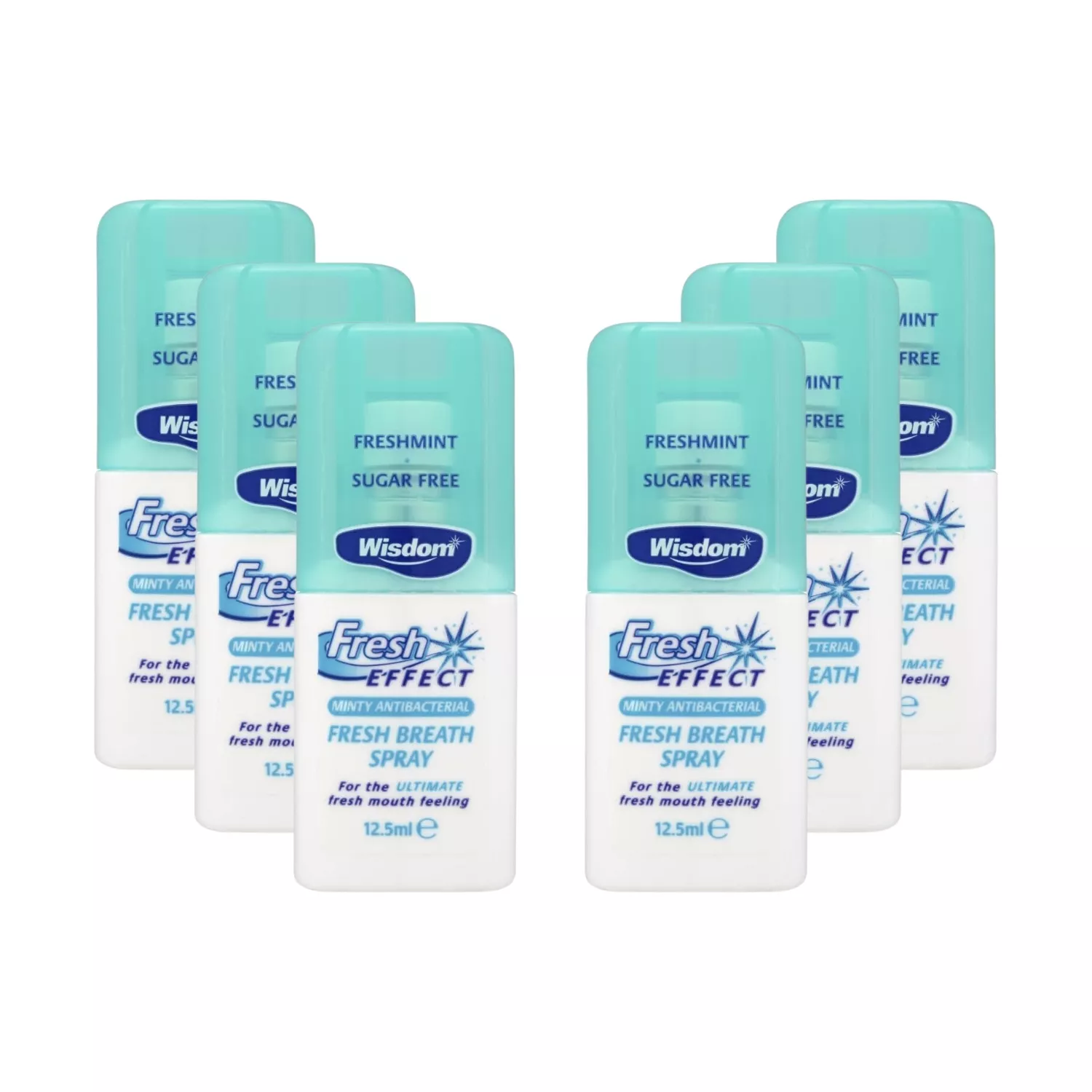 6x Wisdom Fresh Breath Spray 12.5ml