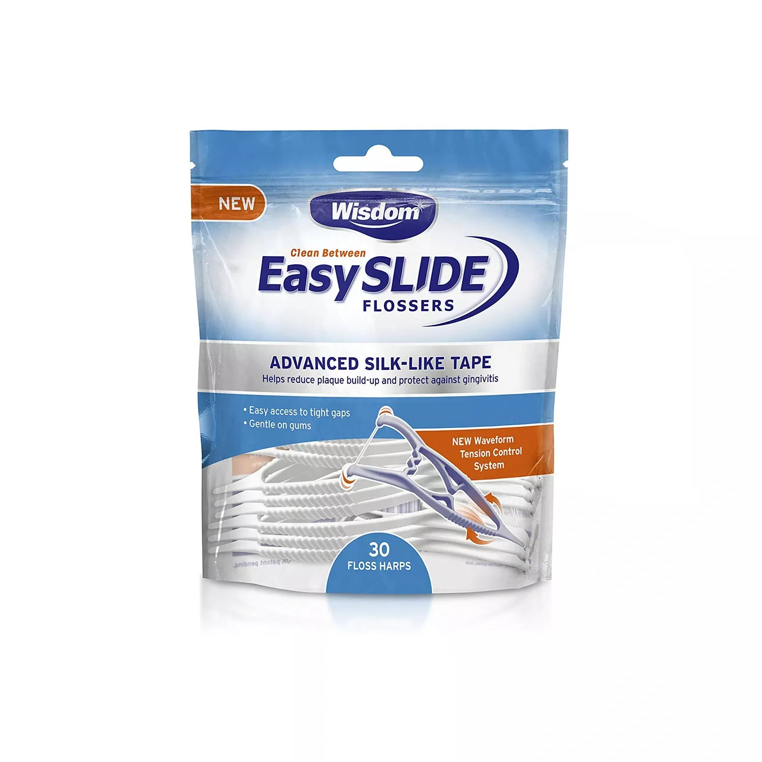 Wisdom Interdental Easy Slide Flossers 30 Count