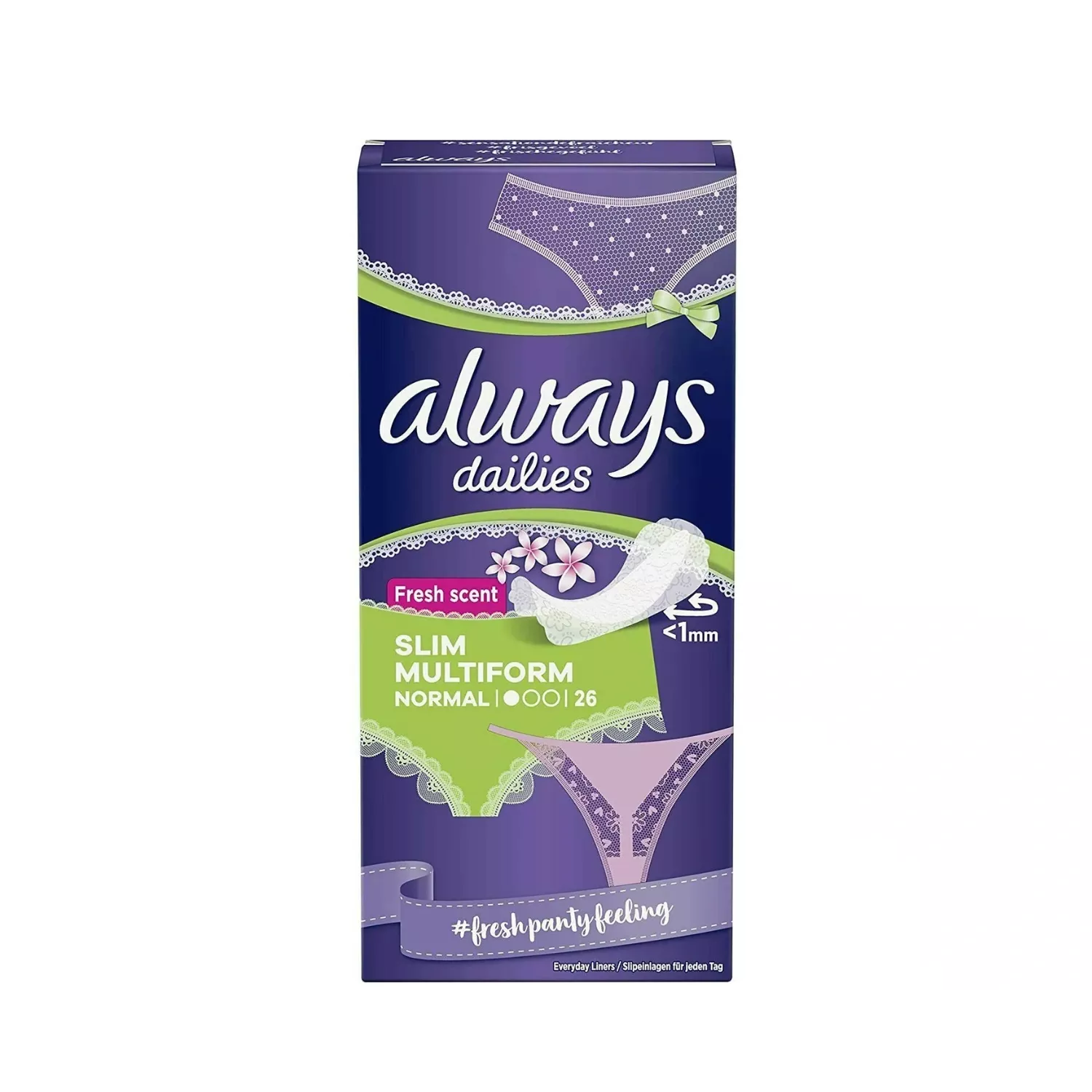 Always Comfort Scented  26 Liners