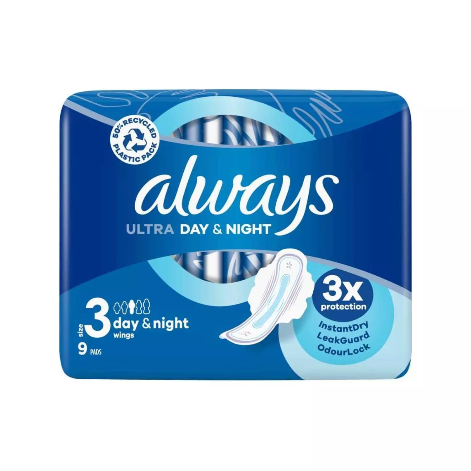 Always Ultra Day & Night Towels Day Size 3 ? 9 Count
