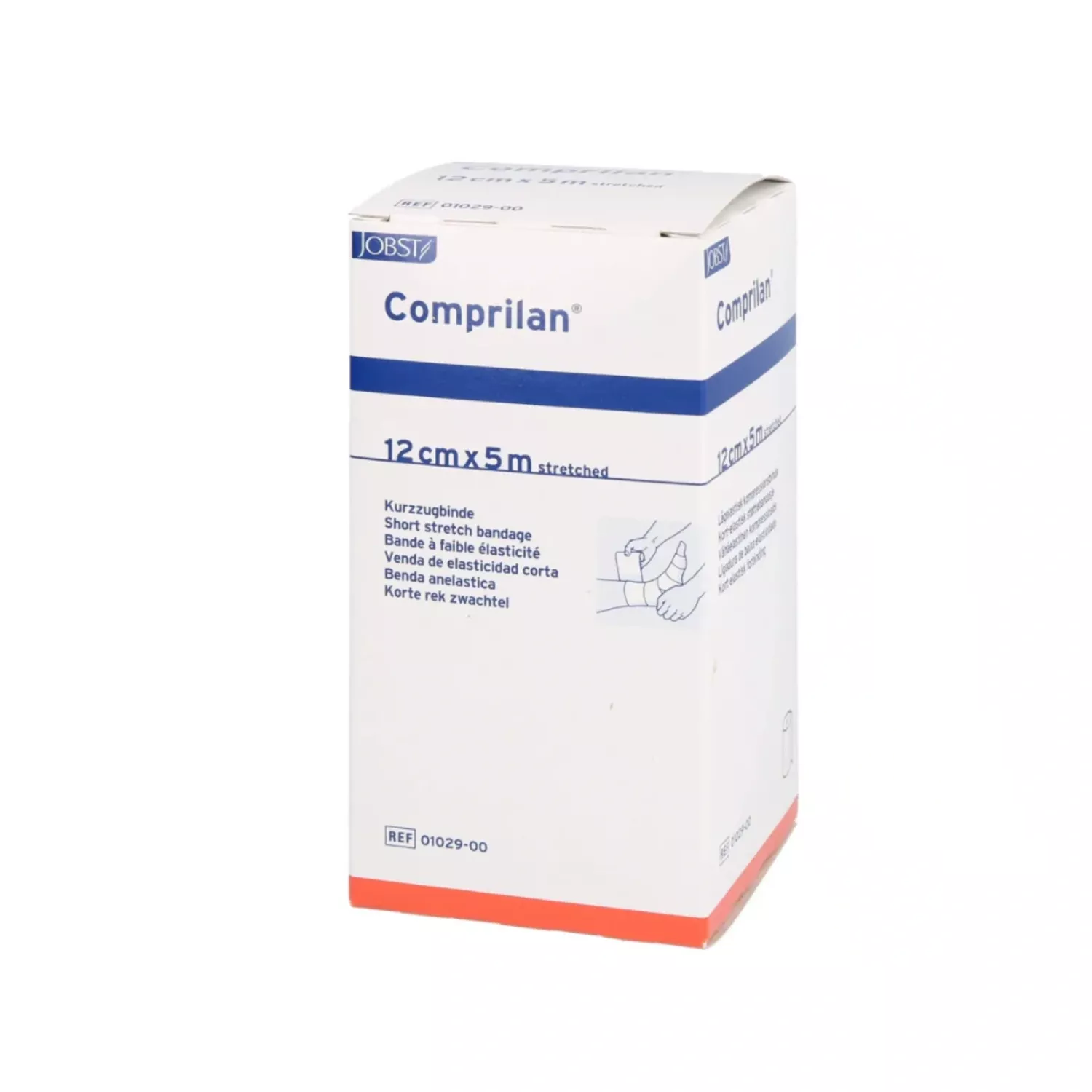 Comprilan Bandage Compression Short Stretch 12cm x 5m