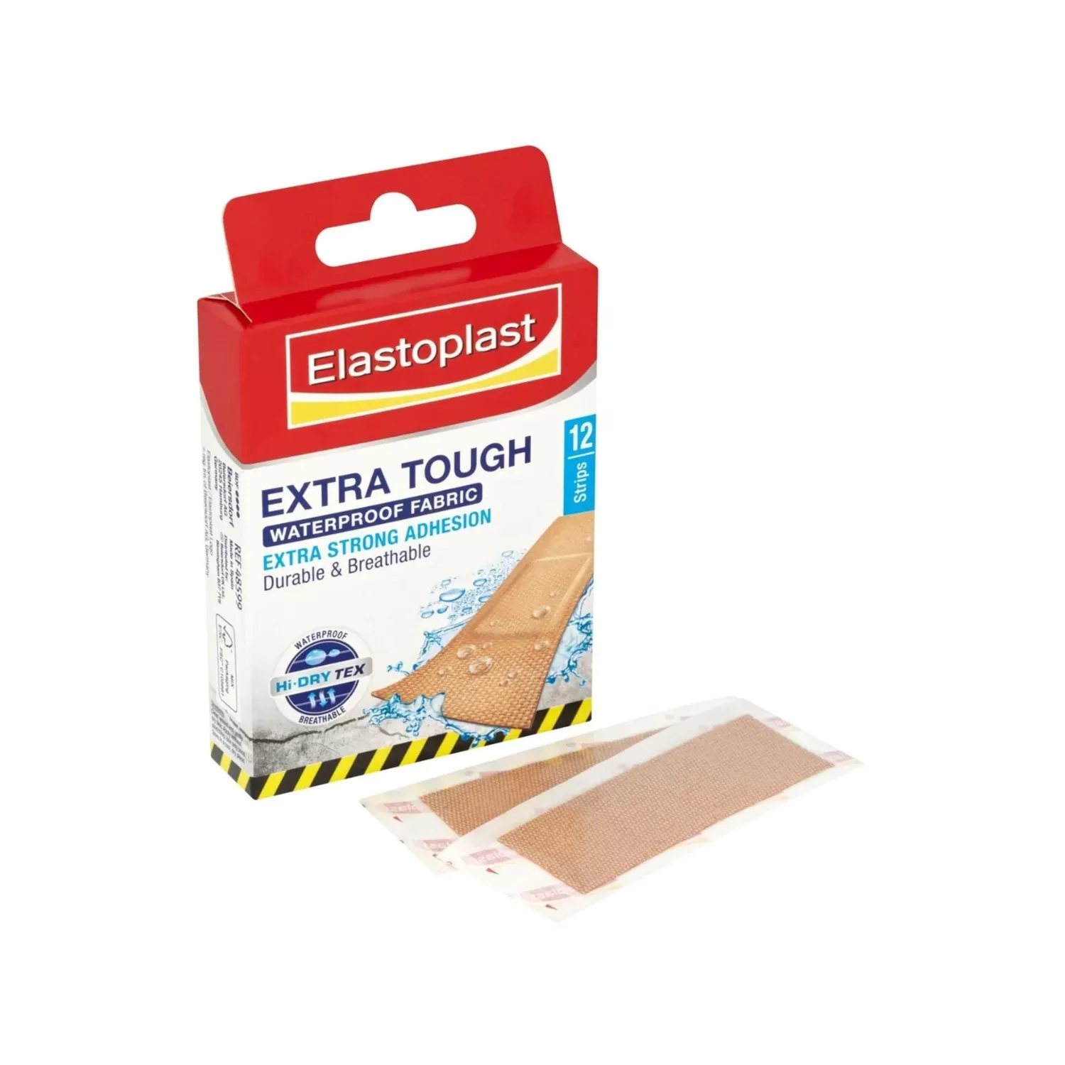 Elastoplast Extra Tough Waterproof 12 Stripes