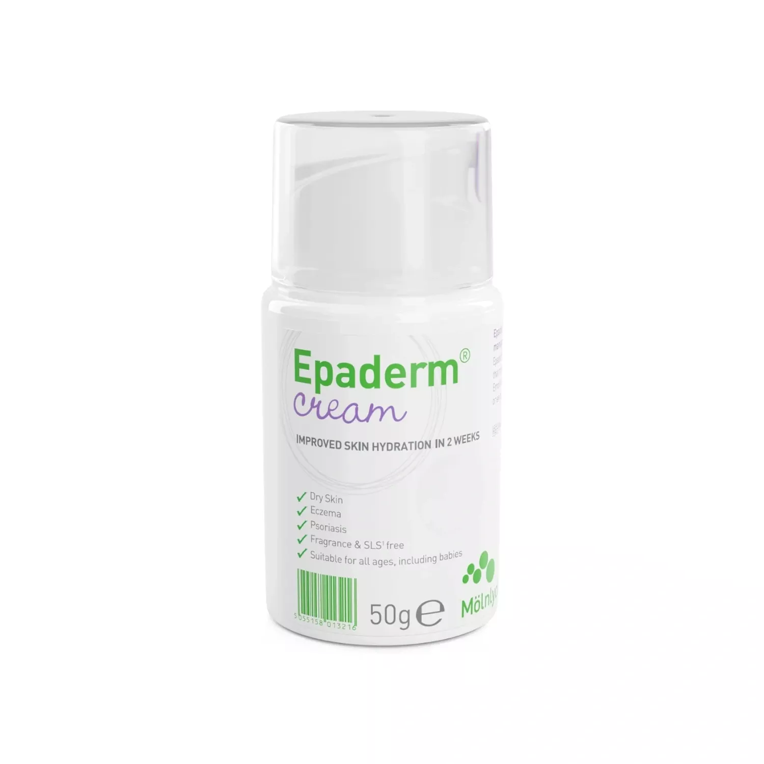 Epaderm Cream for improve skin Hydration 50g