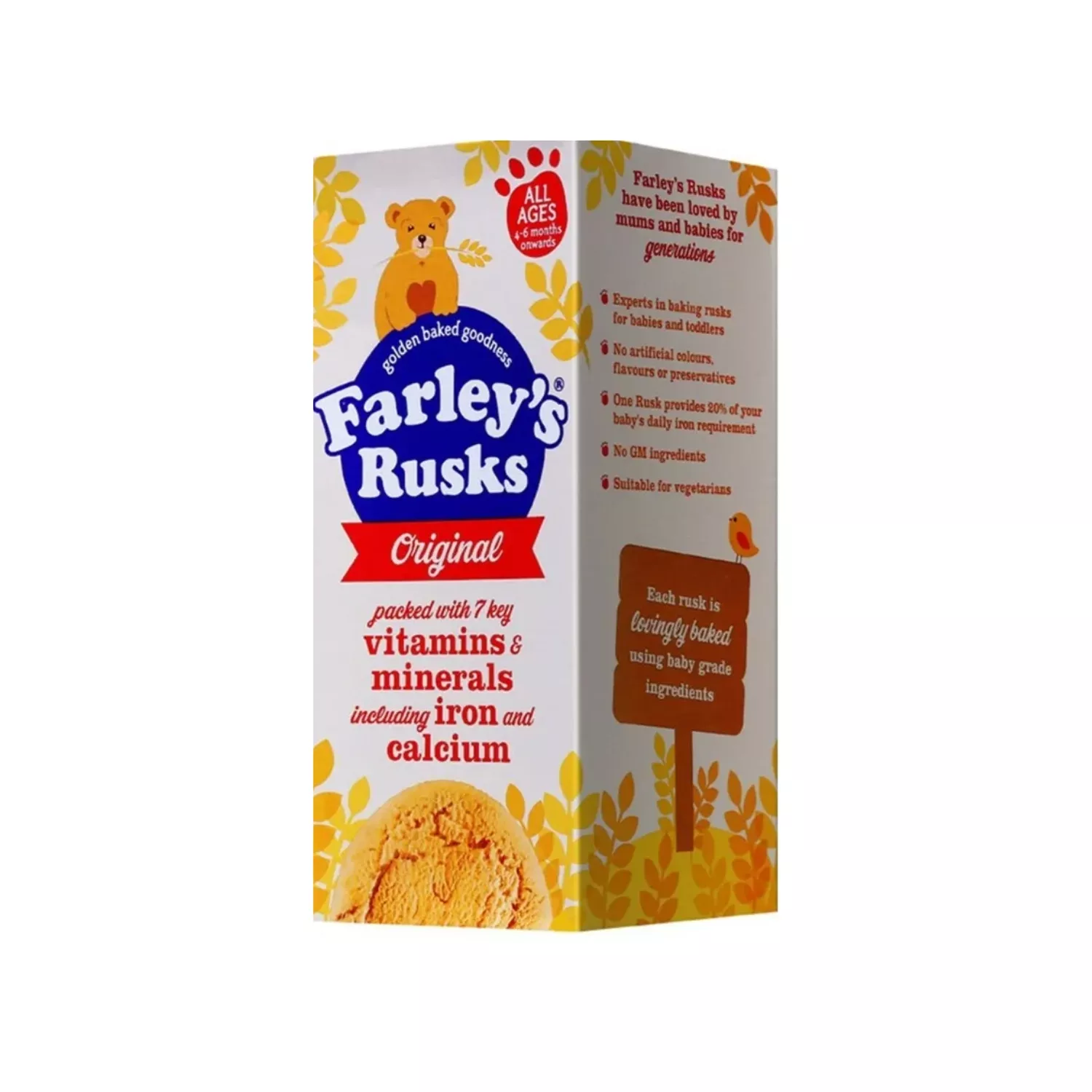 Farley's Rusks Original 4-6 Months Onwards 150g