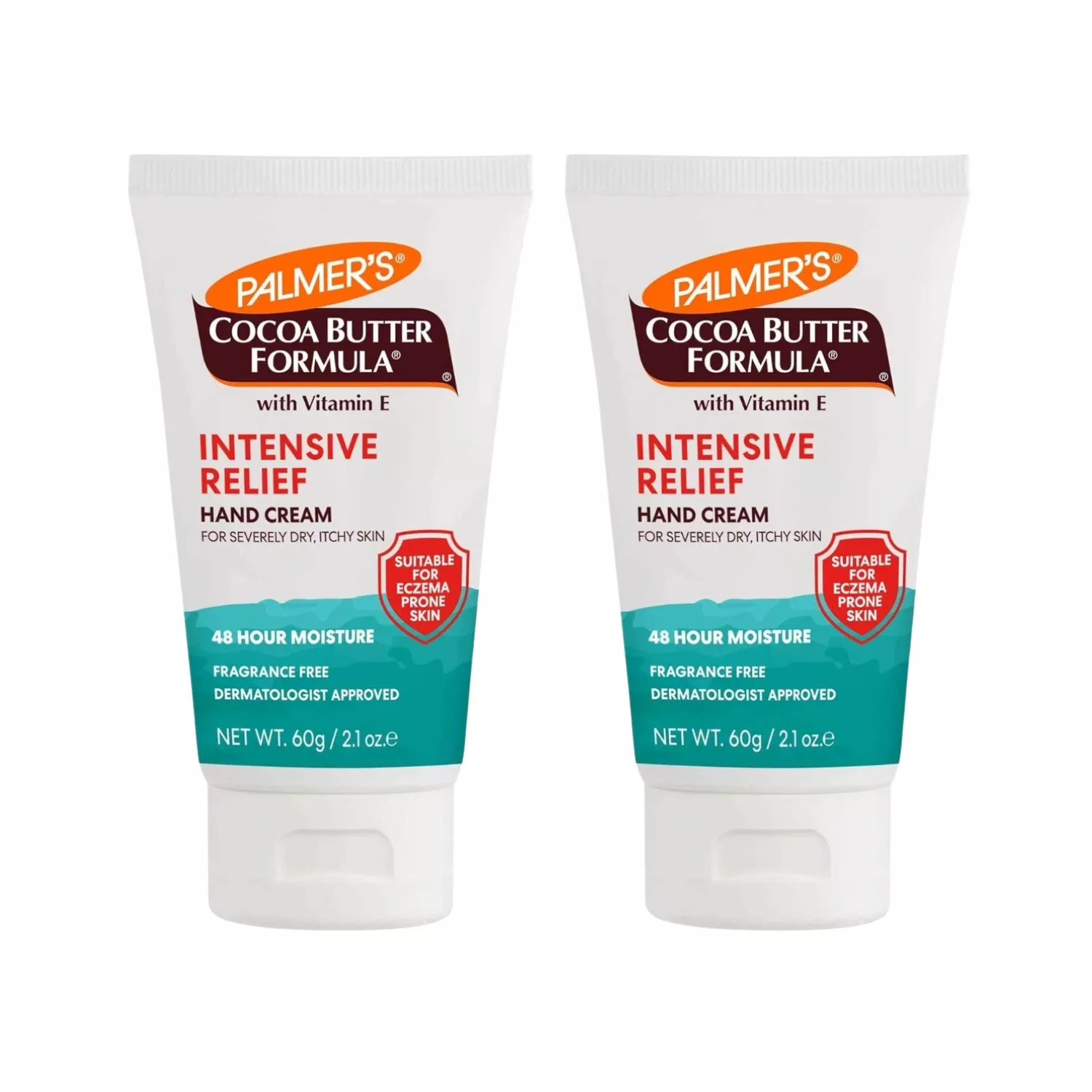 Palmers Intensive Relief Hand Cream 60g - Pack of 2