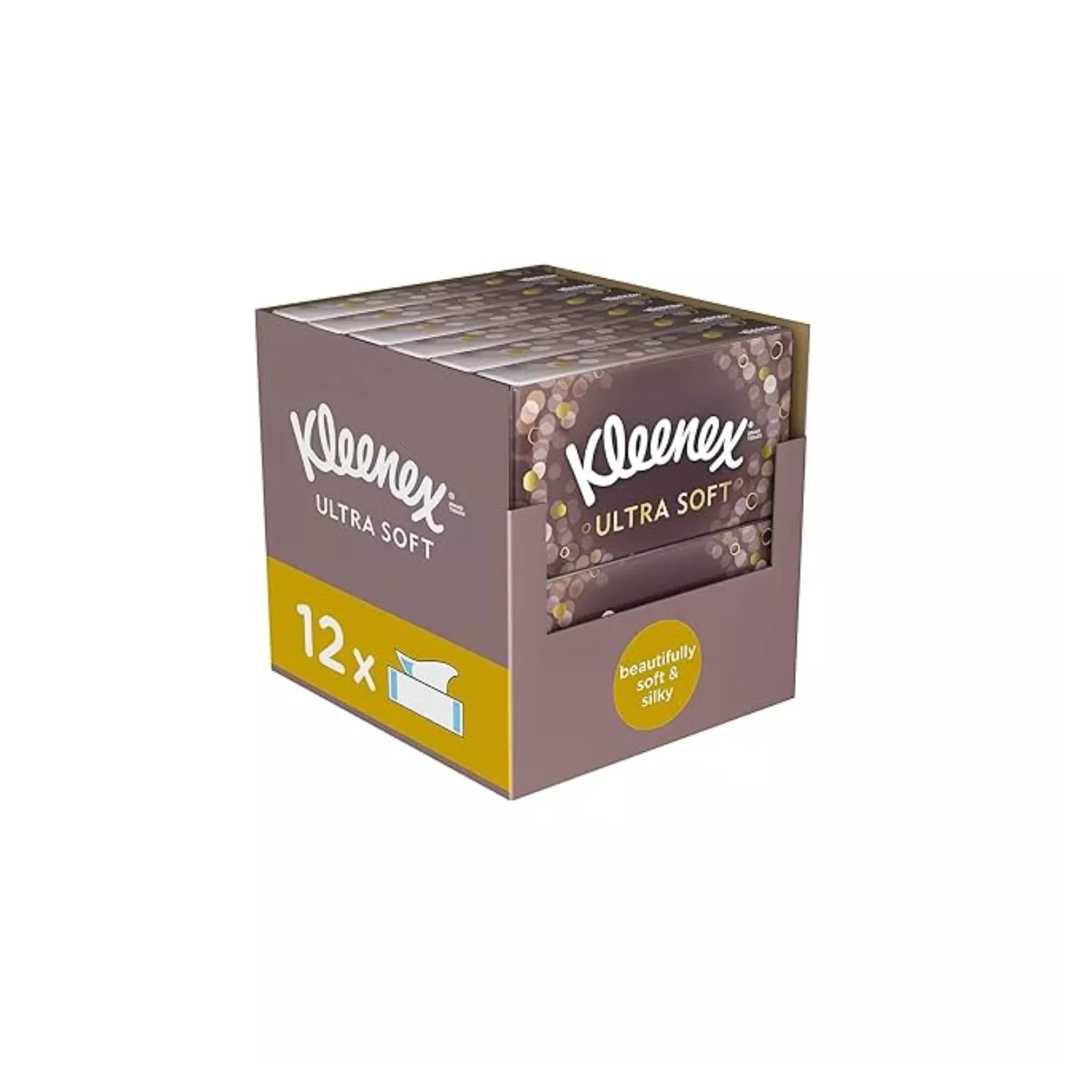 12x Kleenex Ultra Soft Cube Tissues 48 count