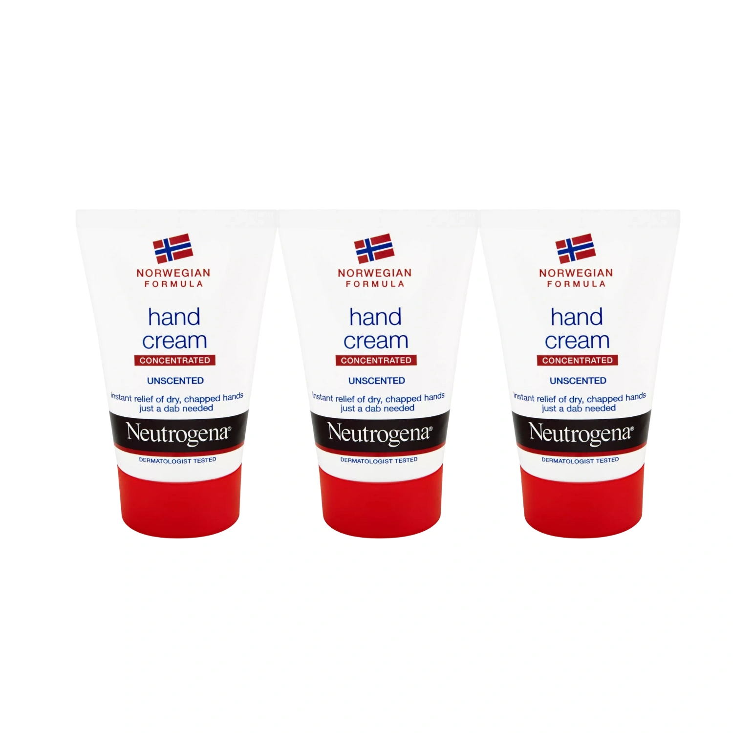 Neutrogena Norwegian Formula Hand Cream 50ml - Pack 3