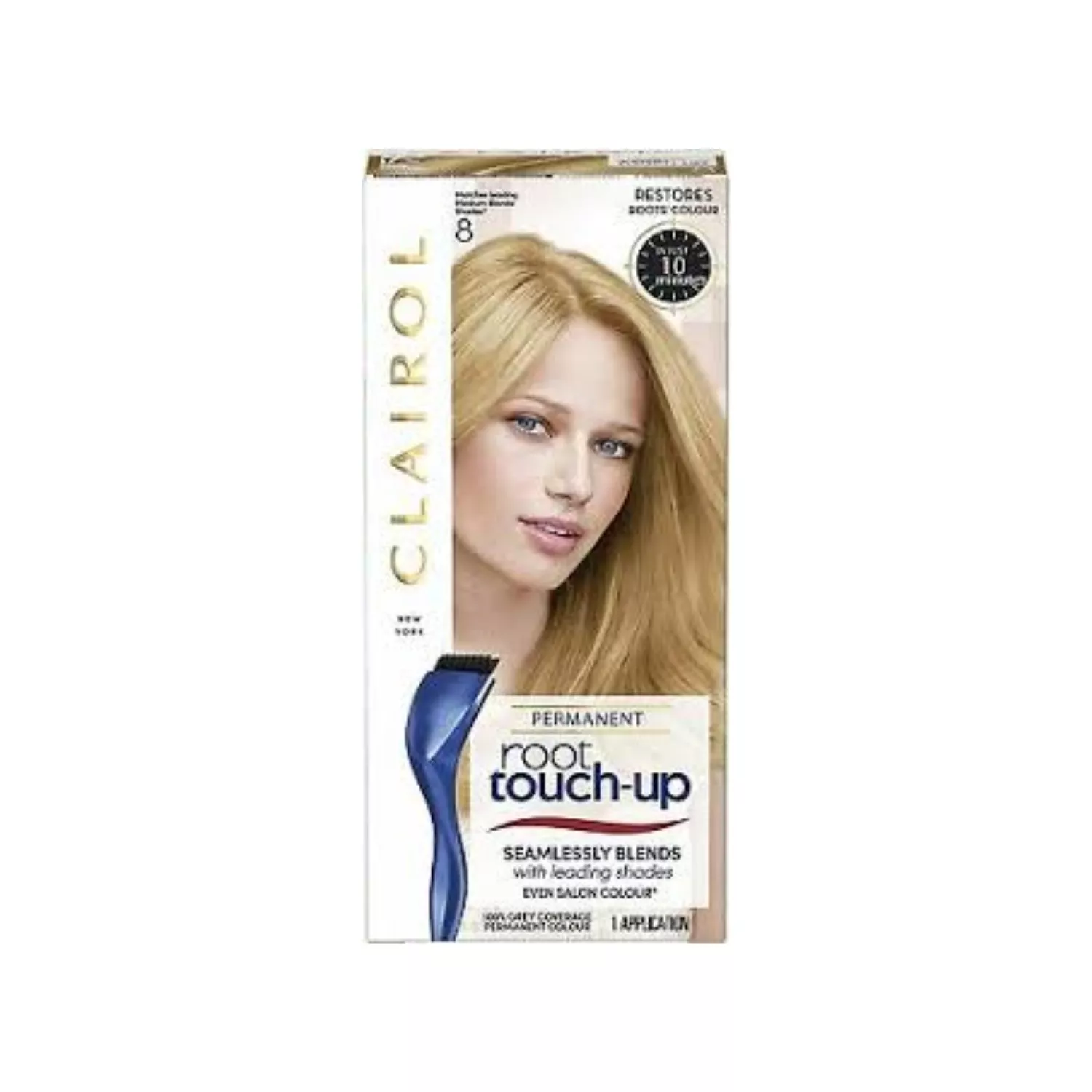 Clairol Root Touch-Up Hair Dye 8 Medium Blonde 30ml