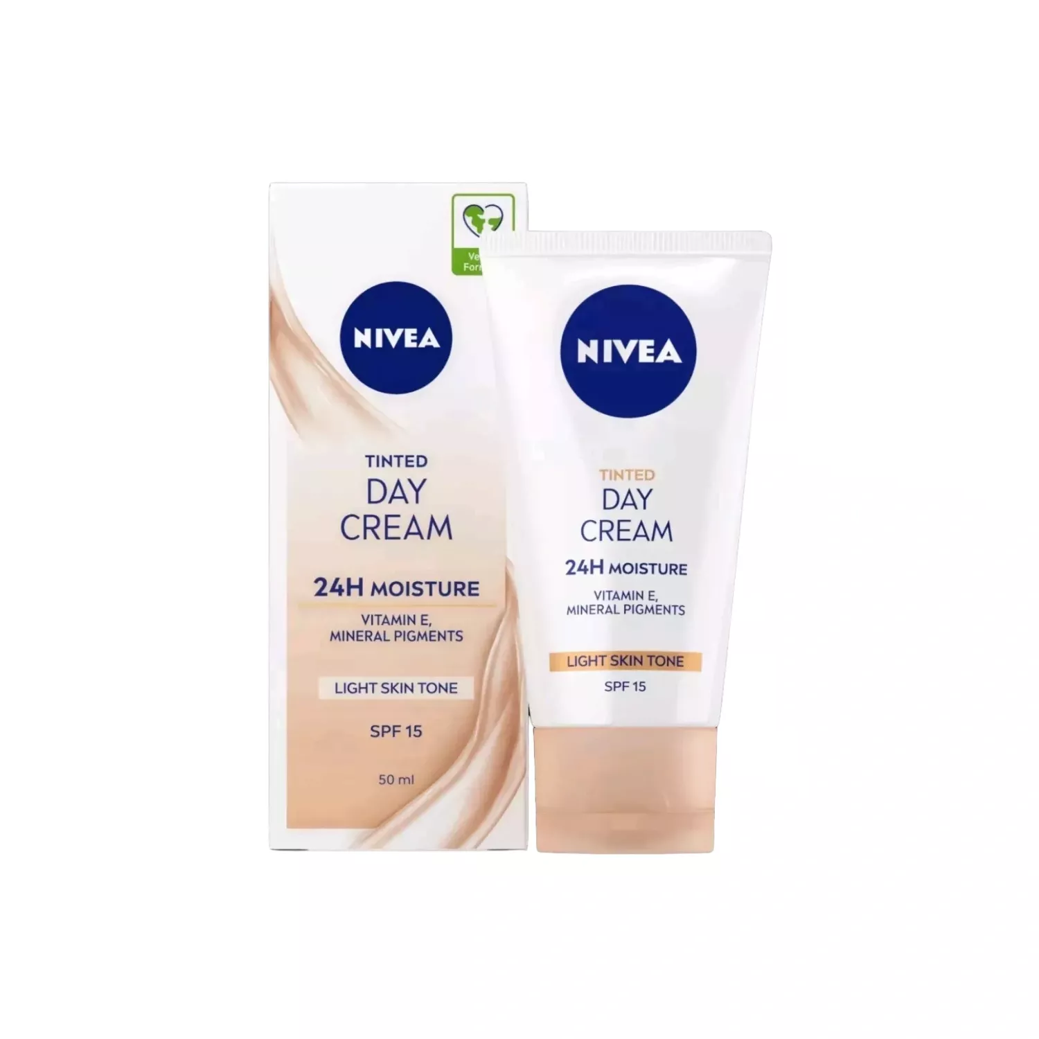 NIVEA Visage Tinted Moisturising Day Cream Natural SPF15 50ml