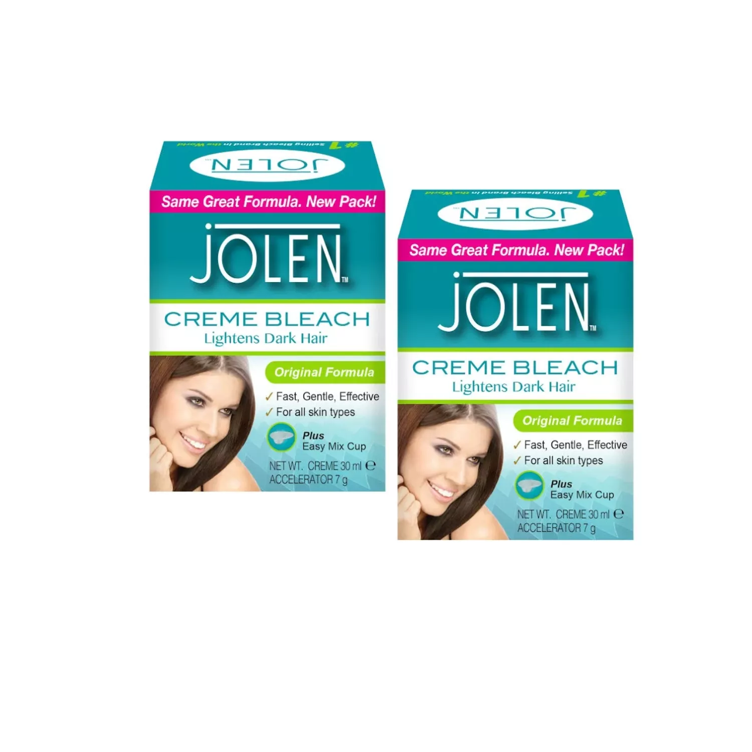 Jolen Original Creme Bleach 30ml - Pack of 2