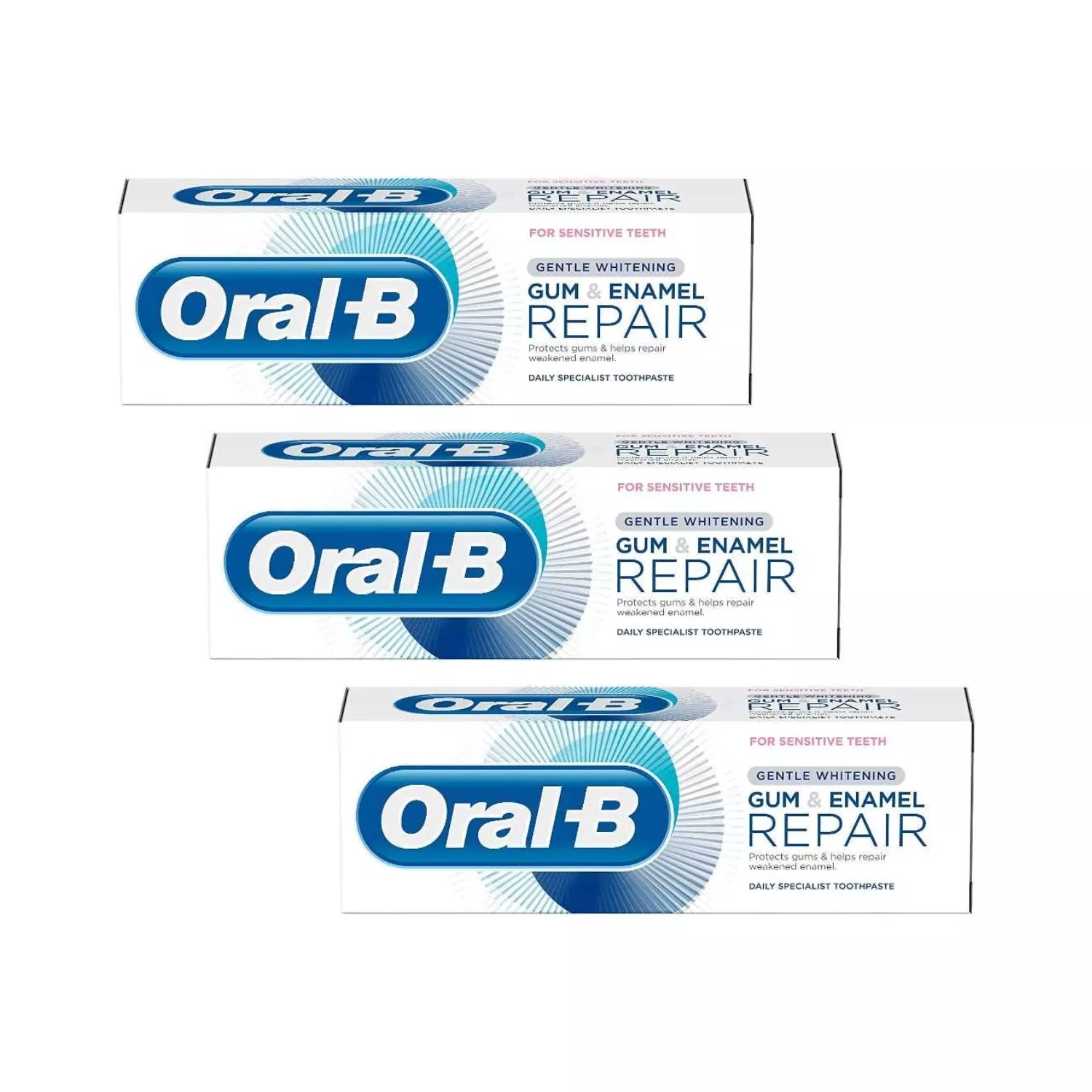 Oral-B Gum & Enamel Repair Toothpaste 75 ml - Pack of 3