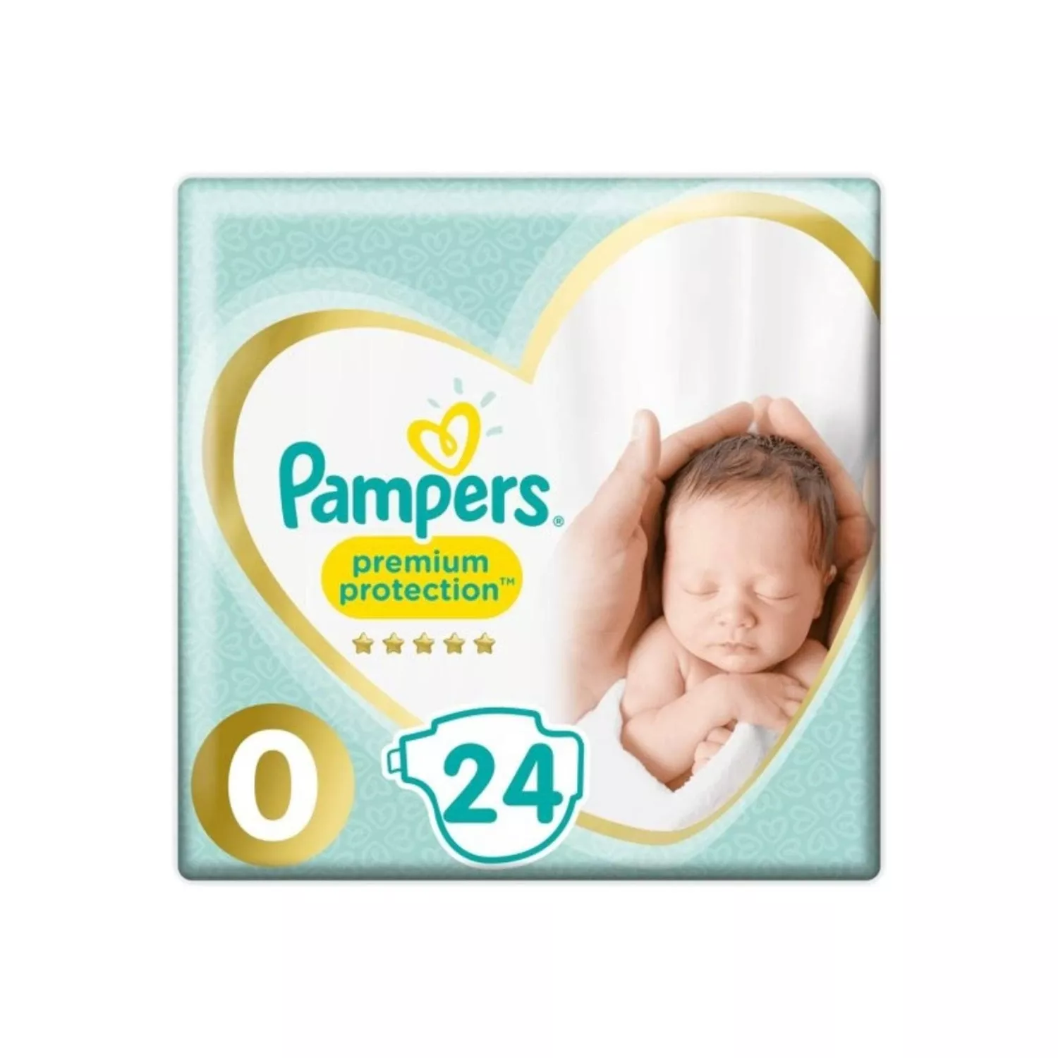 Pampers Premium Protection 24 Nappies Size 0