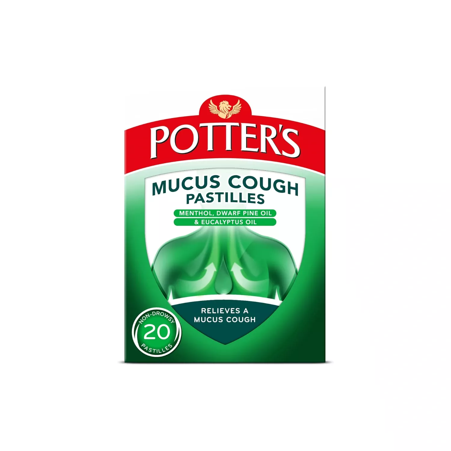 Potters Mucus Cough 20 Pastilles