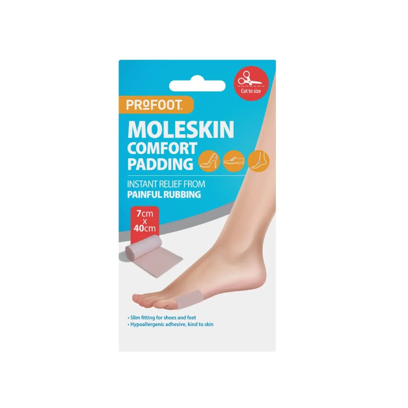 Profoot Moleskin Roll 7cmx40cm