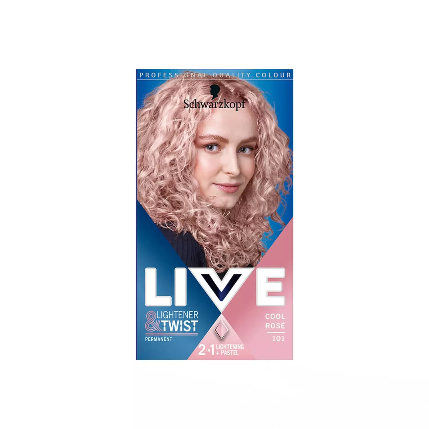 Schwarzkopf Live Intense Colour 101 Cool Rose Colour
