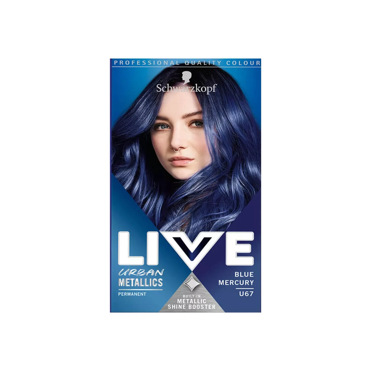 Schwarzkopf Live Urban Metallics Blue Mercury U67