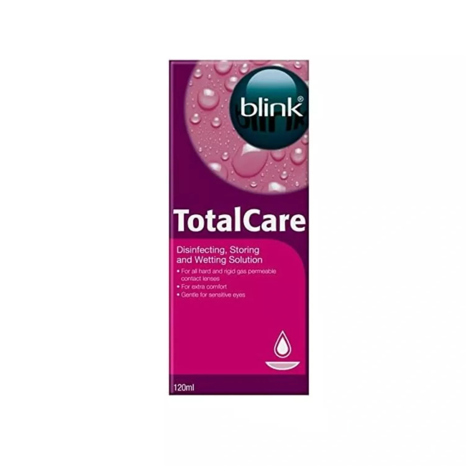 Total Care Disinfecting Wetting Contact Lens Solution - 120ml