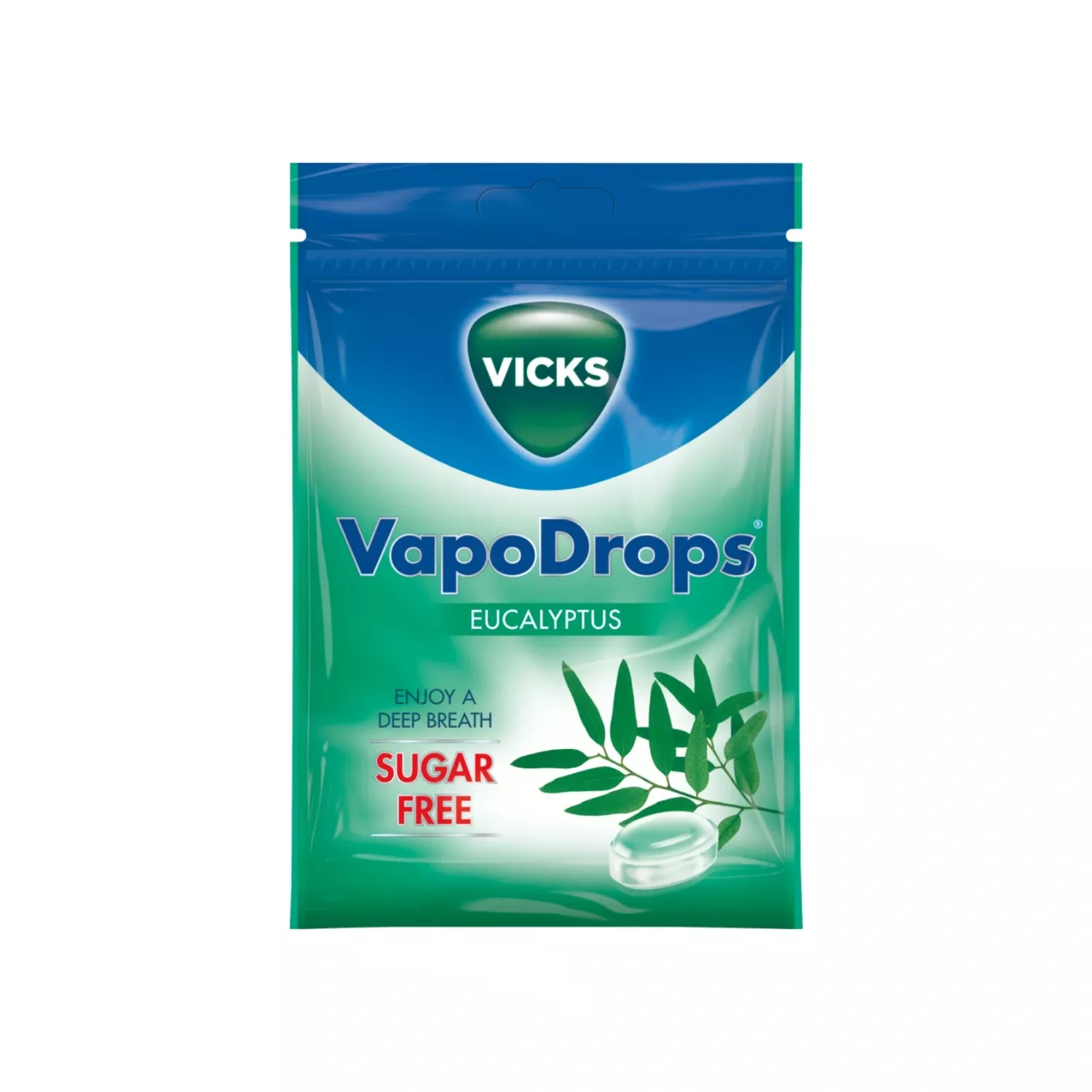 Vicks Vapodrops Sugar-Free Eucalyptus 72g