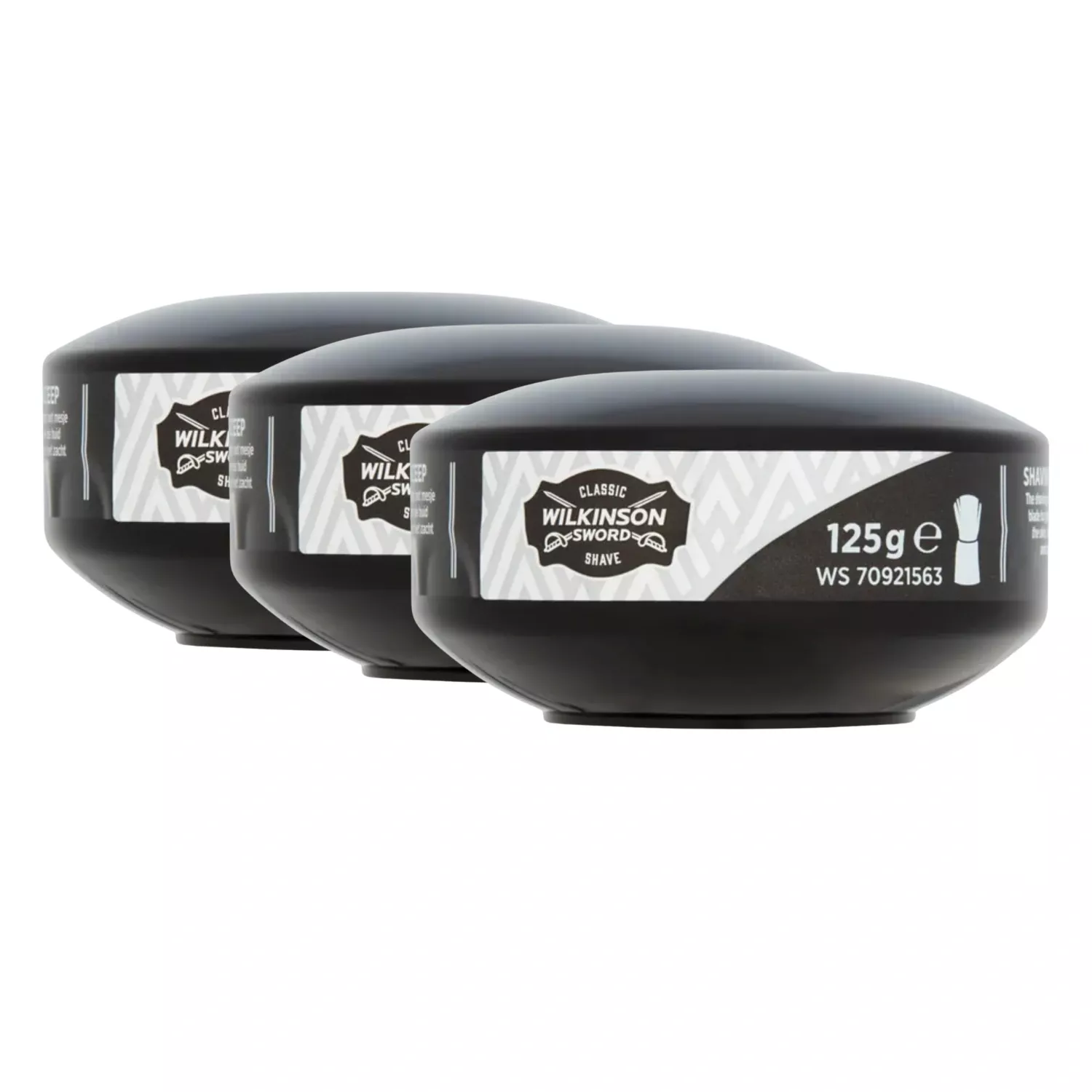 Wilkinson Sword Classic Shaving Soap Bowl - Pack of 3
