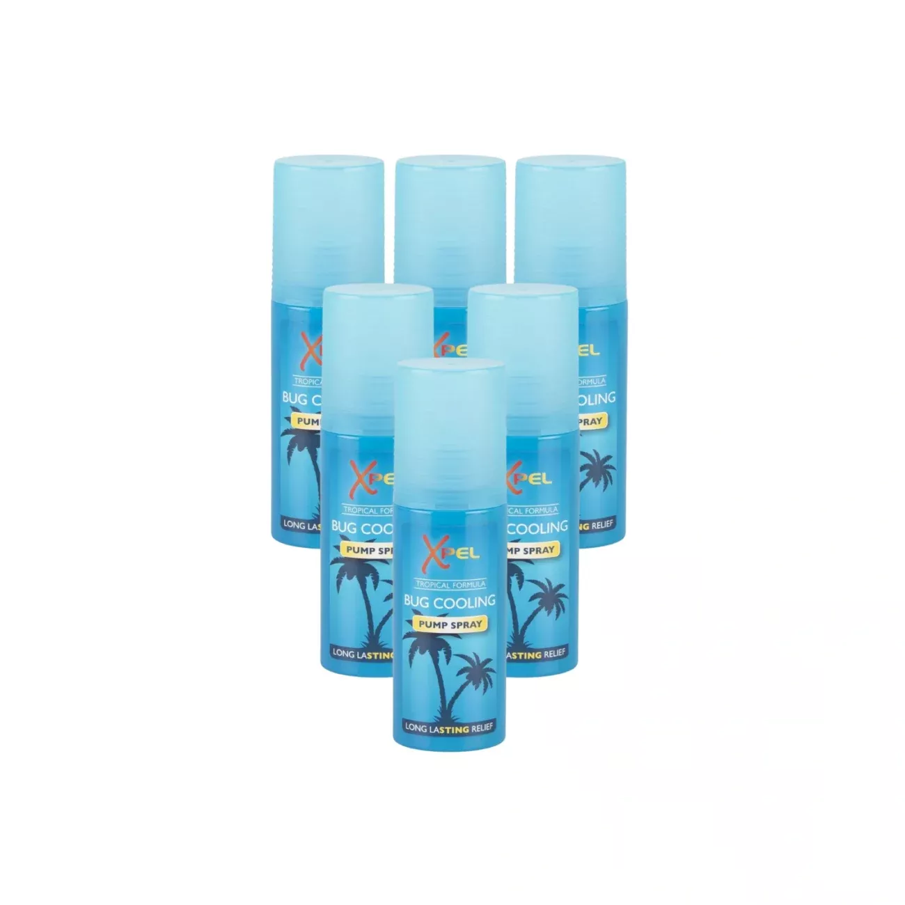 Xpel Bug Cooling Pump Spray 120ml - Pack of 6