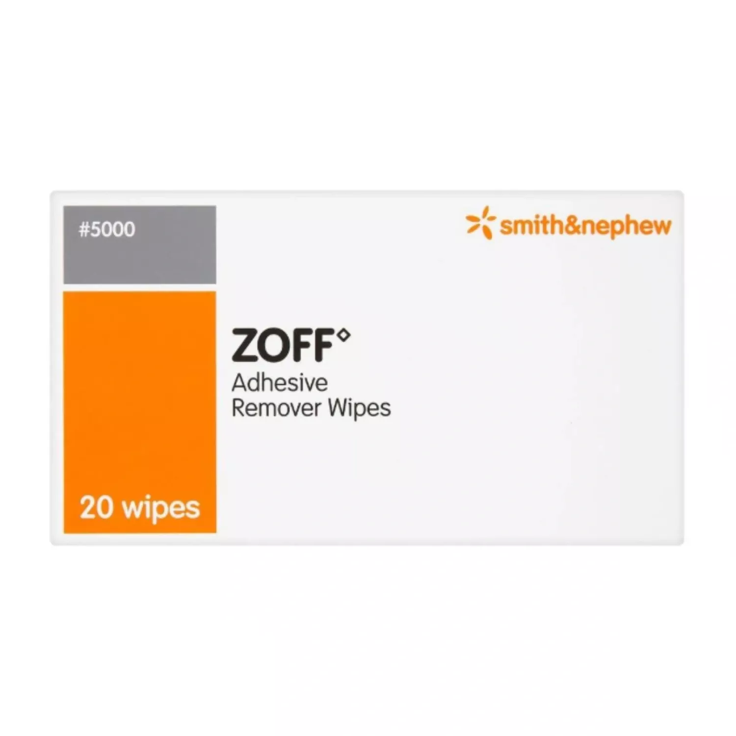 Zoff Adhesive Remover Wipes - Pack of 20