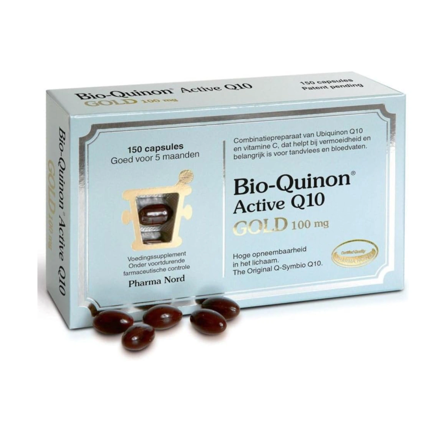 Bio-Quinone Capsules Gold 100mg 150 Pack