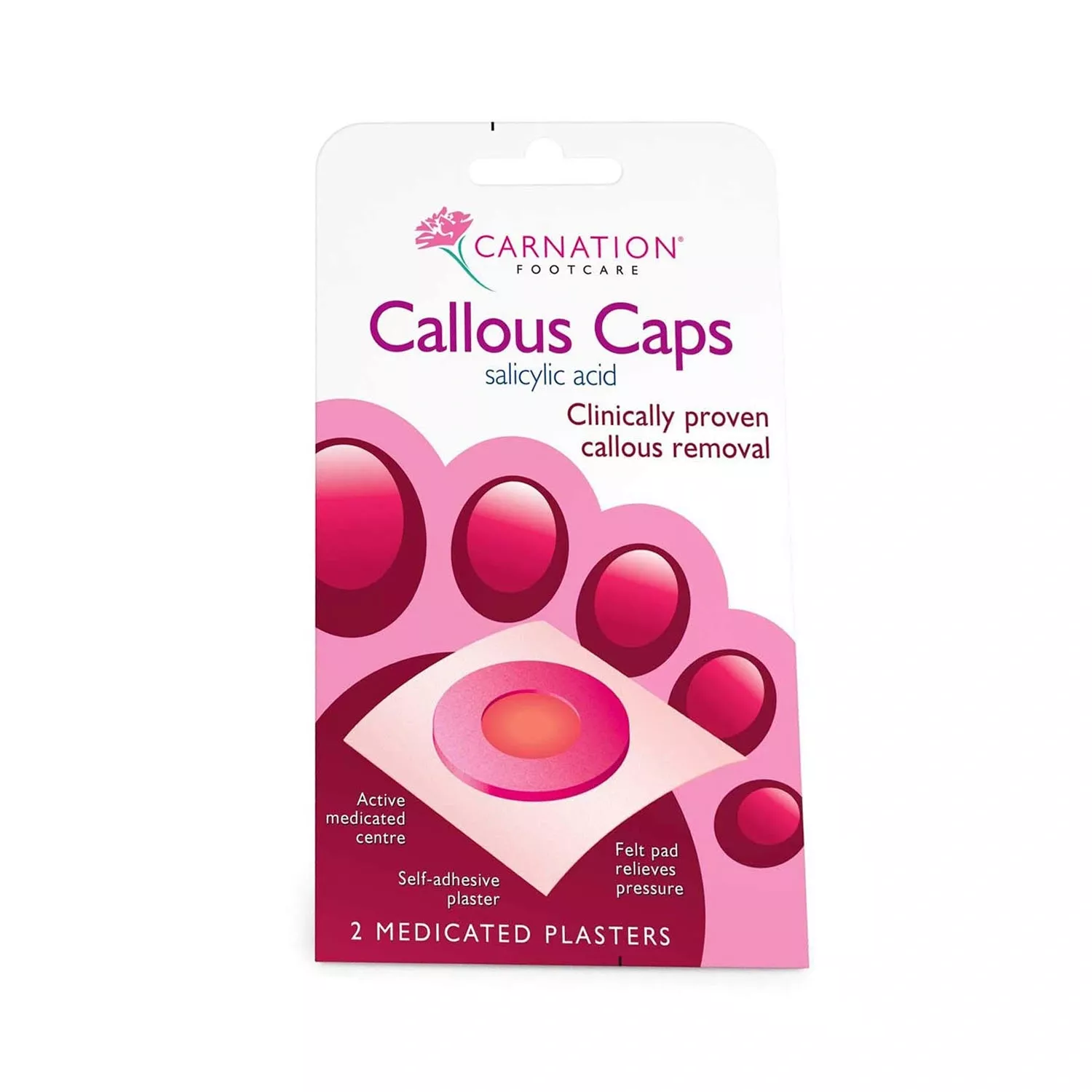 Carnation Footcare Callous Caps x2