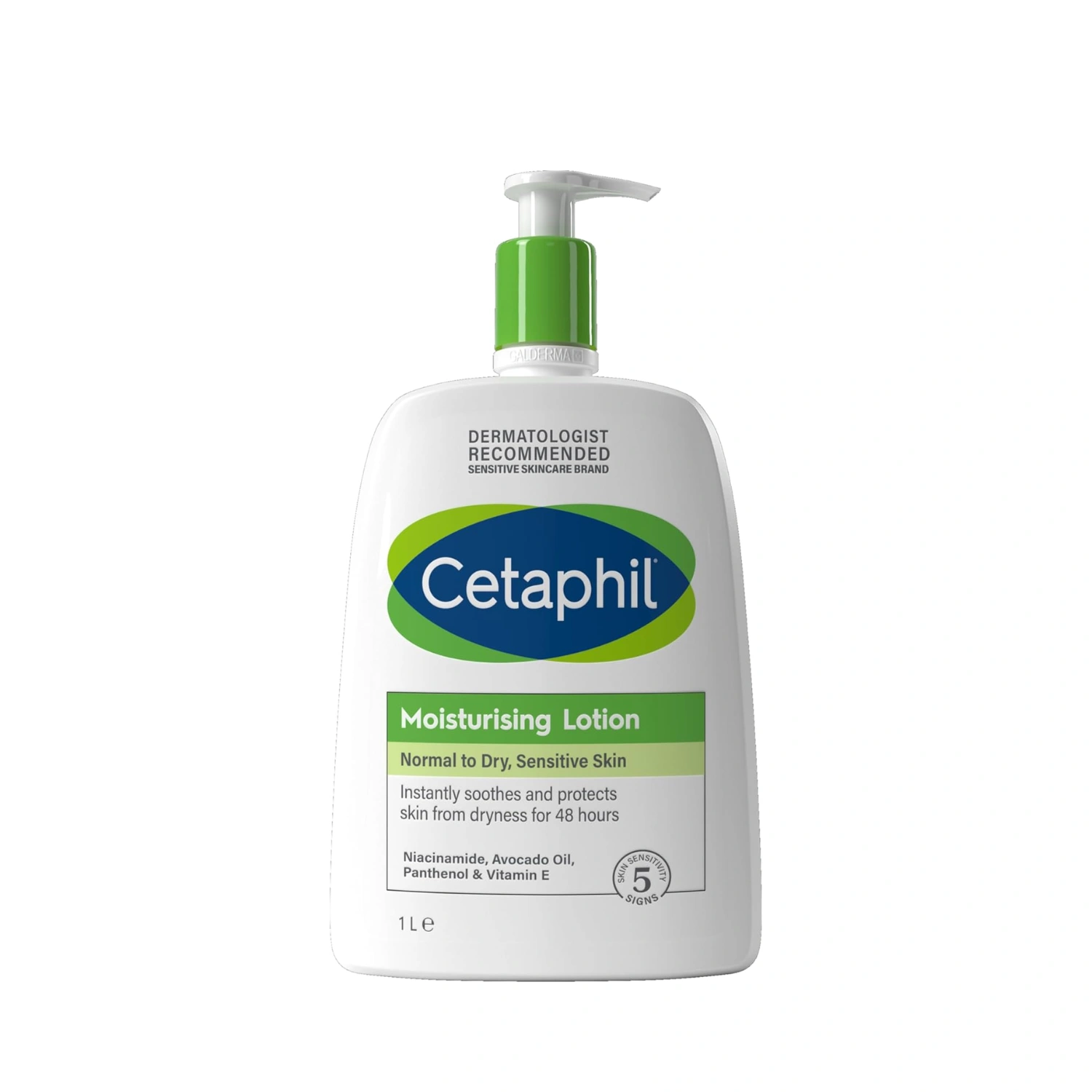 Cetaphil Moisturising Lotion Normal To Dry Sensitive Skin 1L