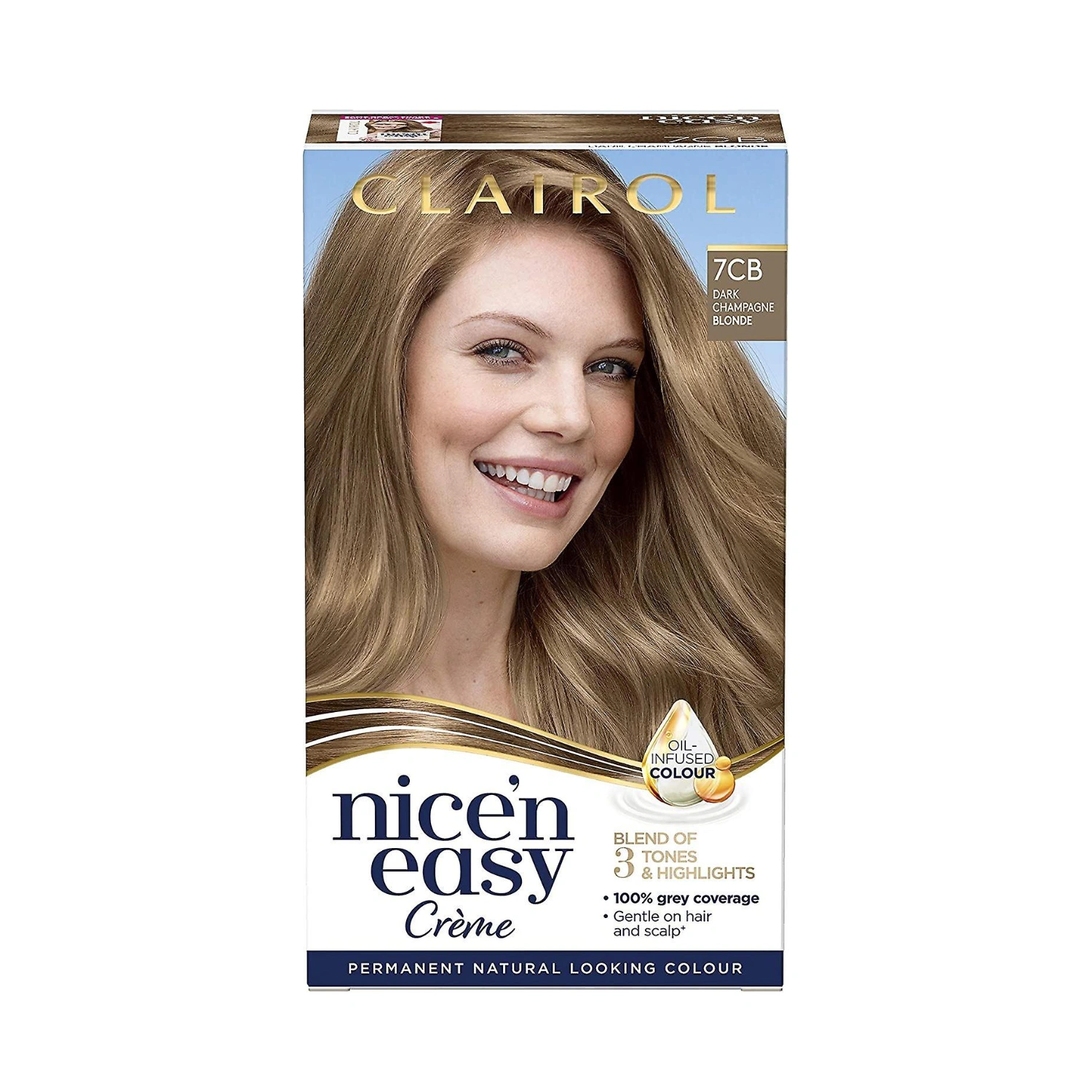 Clairol Nice' n Easy 7CB Dark Champagne Blonde
