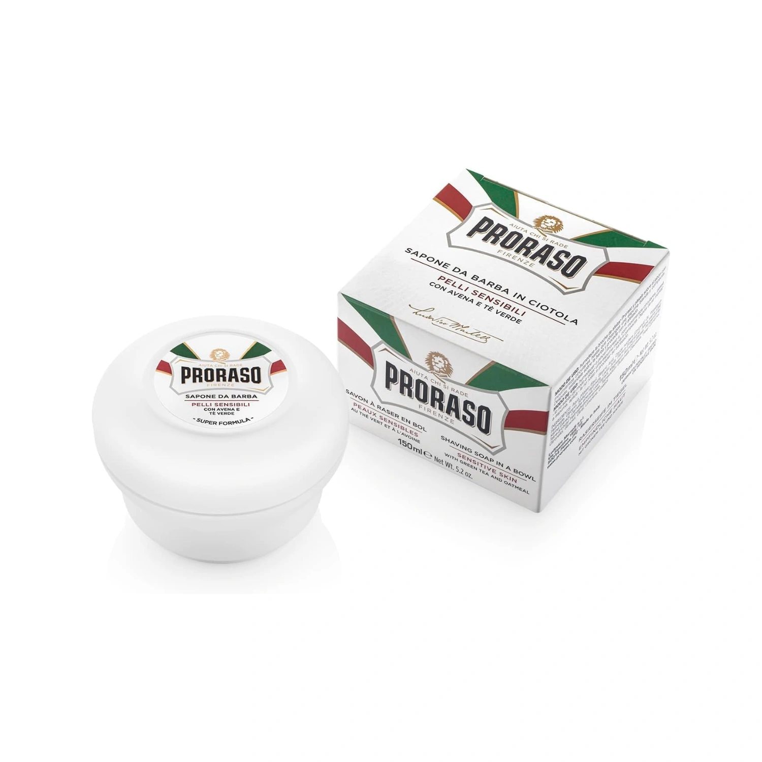 Proraso White Line Shaving Soap In A Jar 150ml