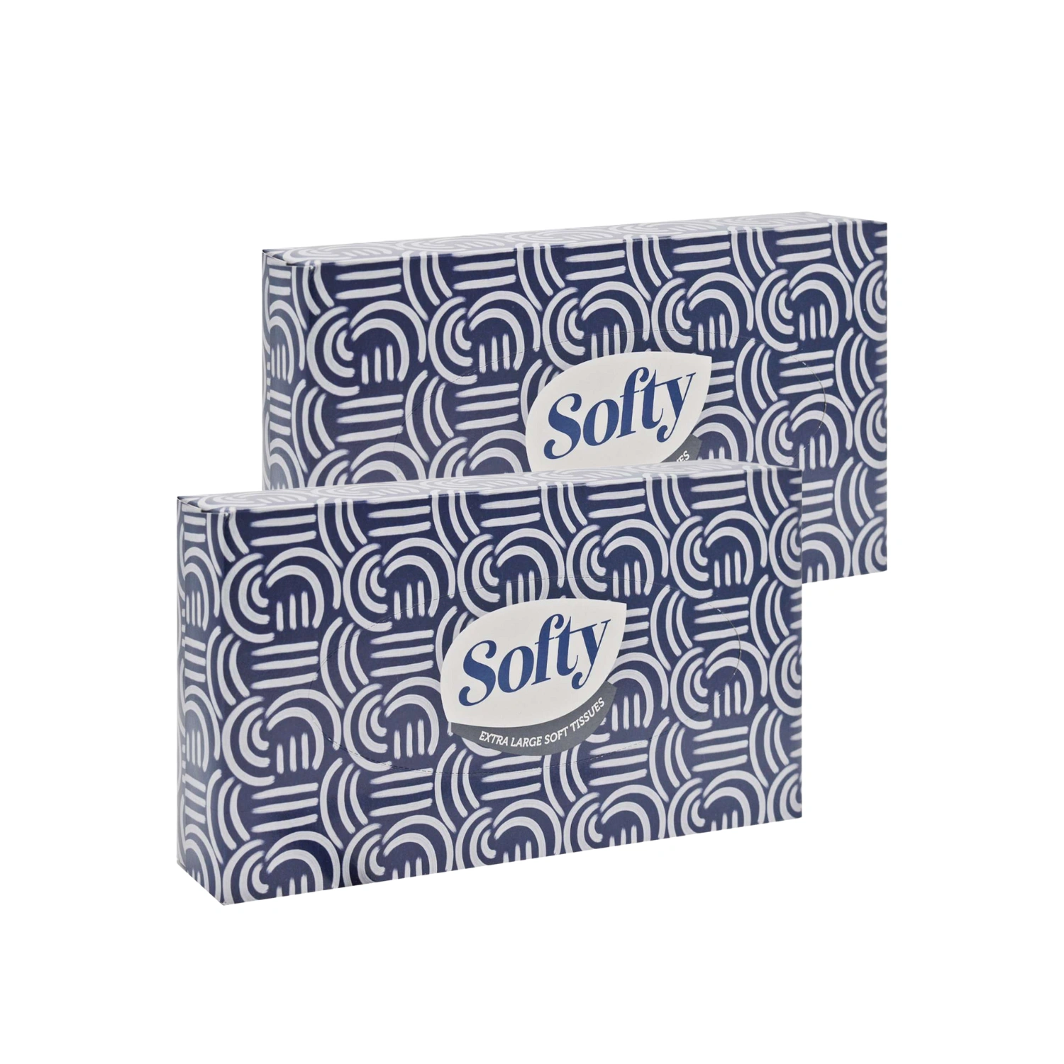 Softy Extra Large Soft Tissues 2 Ply 80 Pack