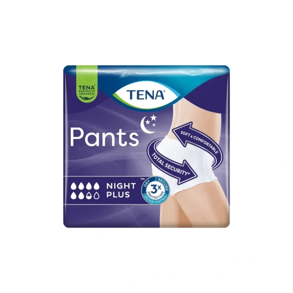 TENA Pants Night Plus Extra Large Pack of 10 (1)