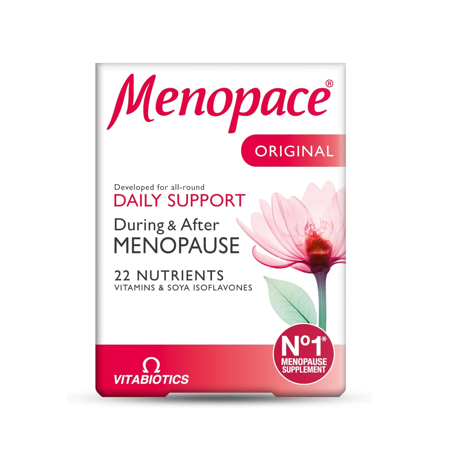 Vitabiotics Menopace Nutrients 90 Tablets