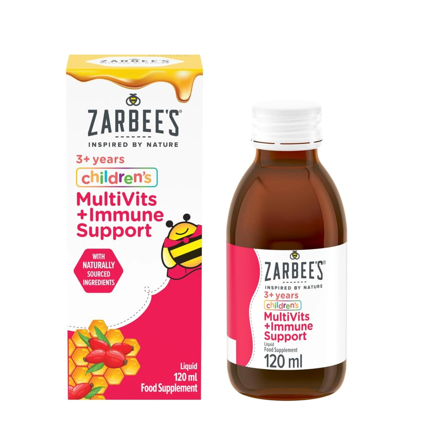 Zarbees Kids Immune+Multivits Syrup 120ml