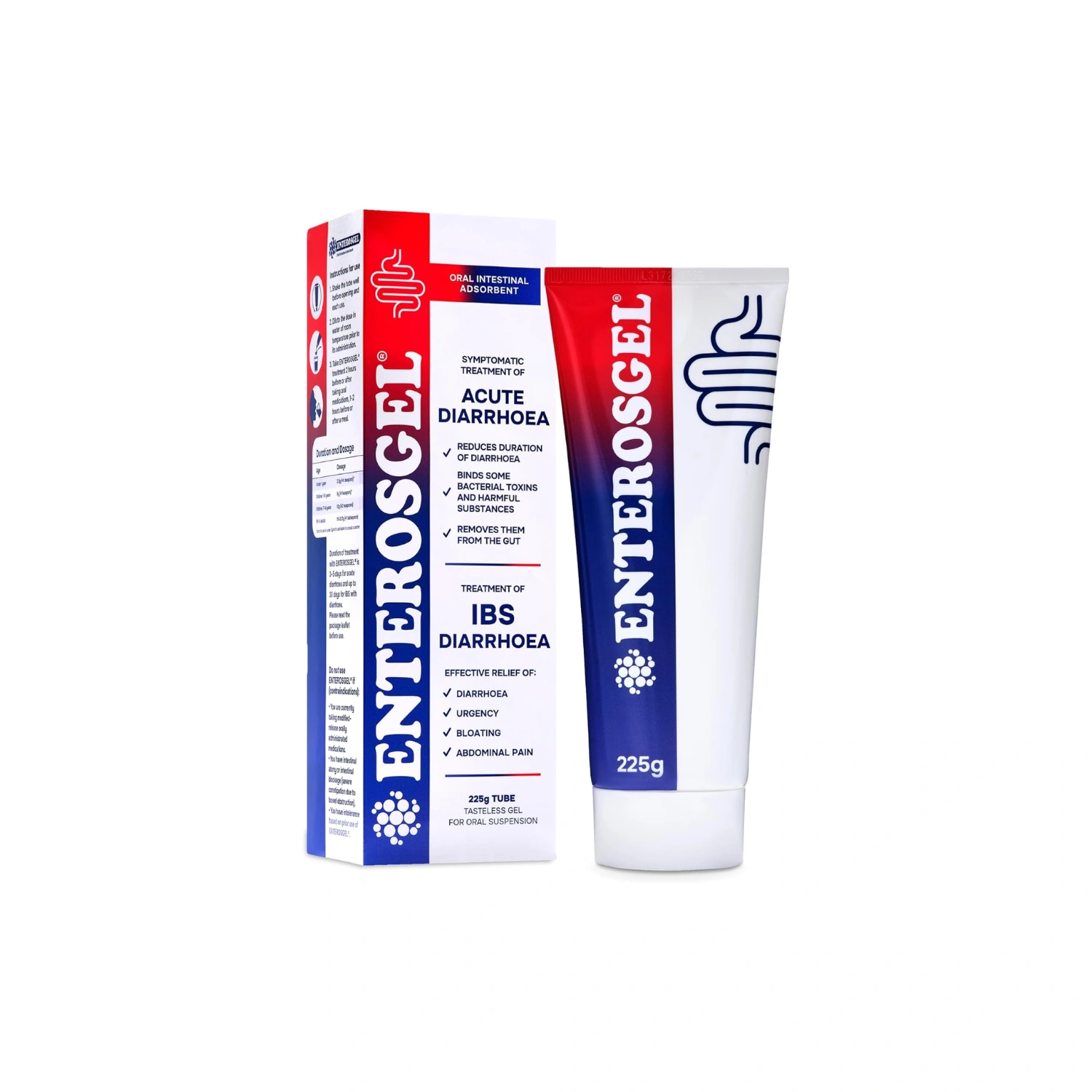 Enterosgel IBS Relief Gel Tube 90g