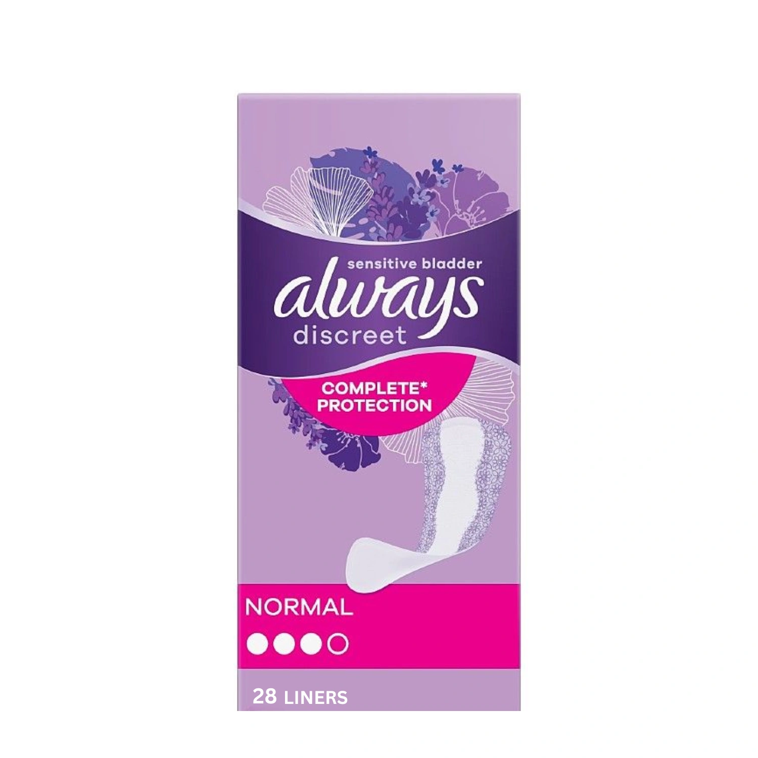 Always Discreet Liners Pack of 28