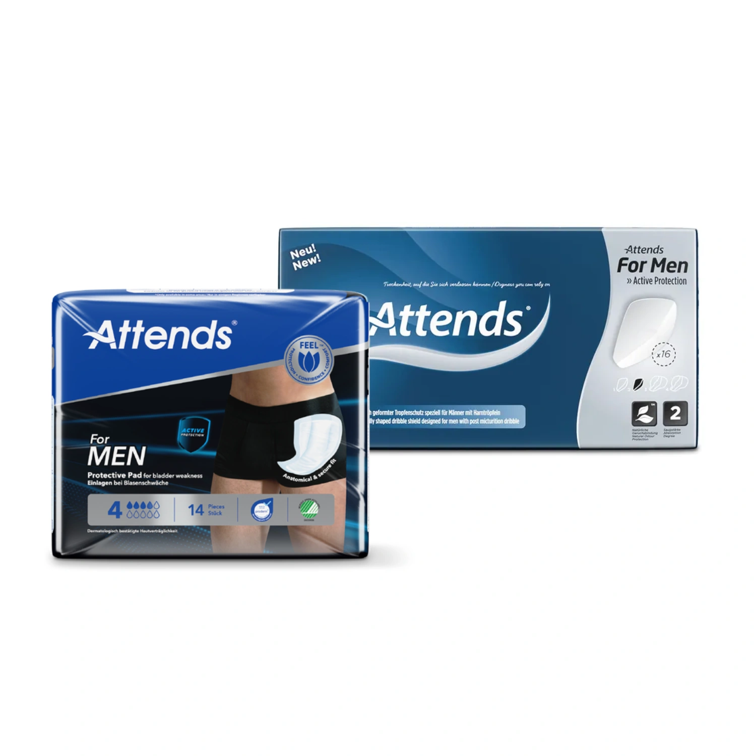 Attends For Men Protective Pads
