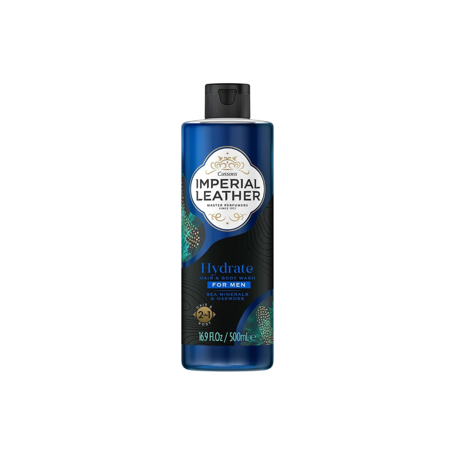 Imperial Leather Men 2-In-1 Hair & Body Wash Hydrate 500ml